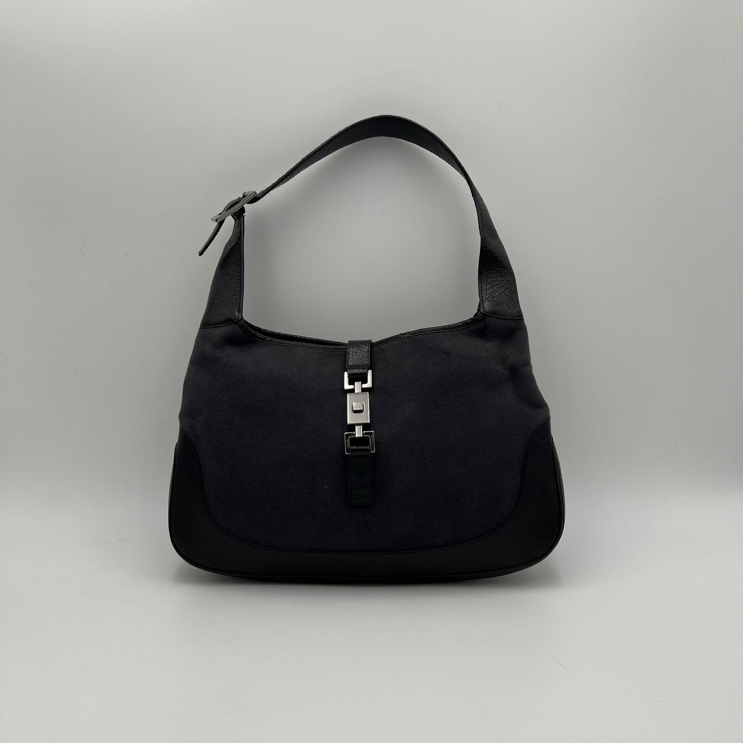 Gucci Gray Wool Jackie