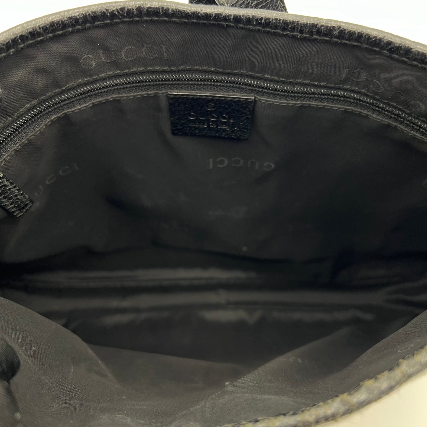 Gucci Gray Wool Jackie