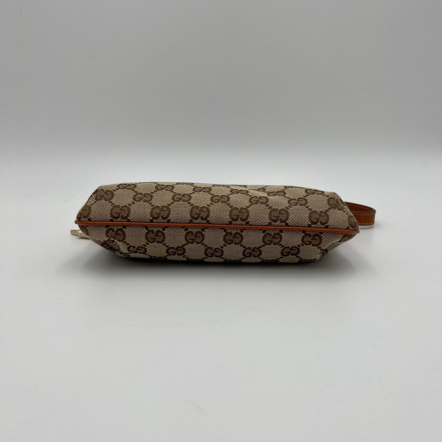 Gucci Brown Monogram Canvas Orange Purple Sherryline Pochette