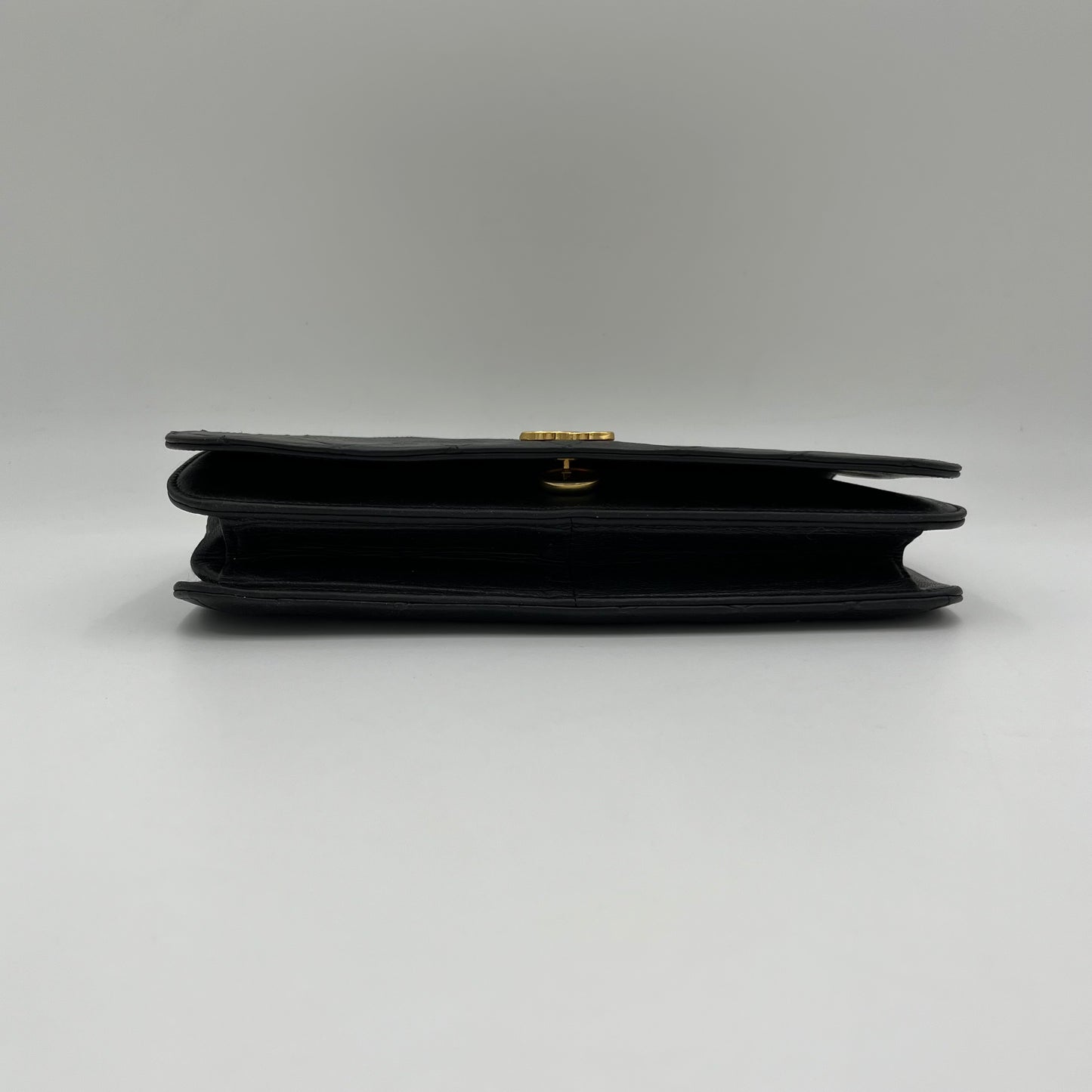 Chanel Black Quilted Lambskin Classic Full Flap Shoulder Bag