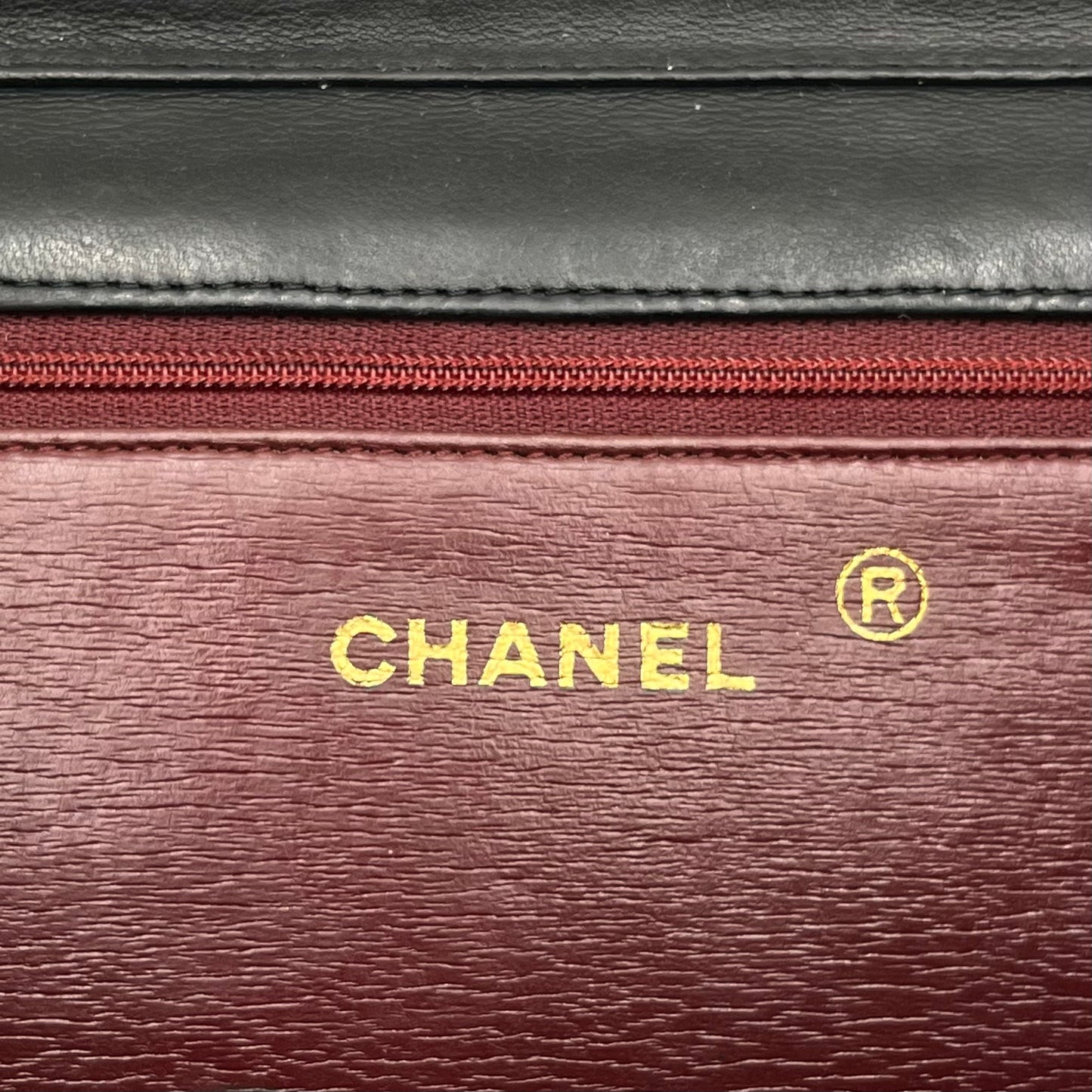 Chanel Black Quilted Lambskin Classic Full Flap Shoulder Bag