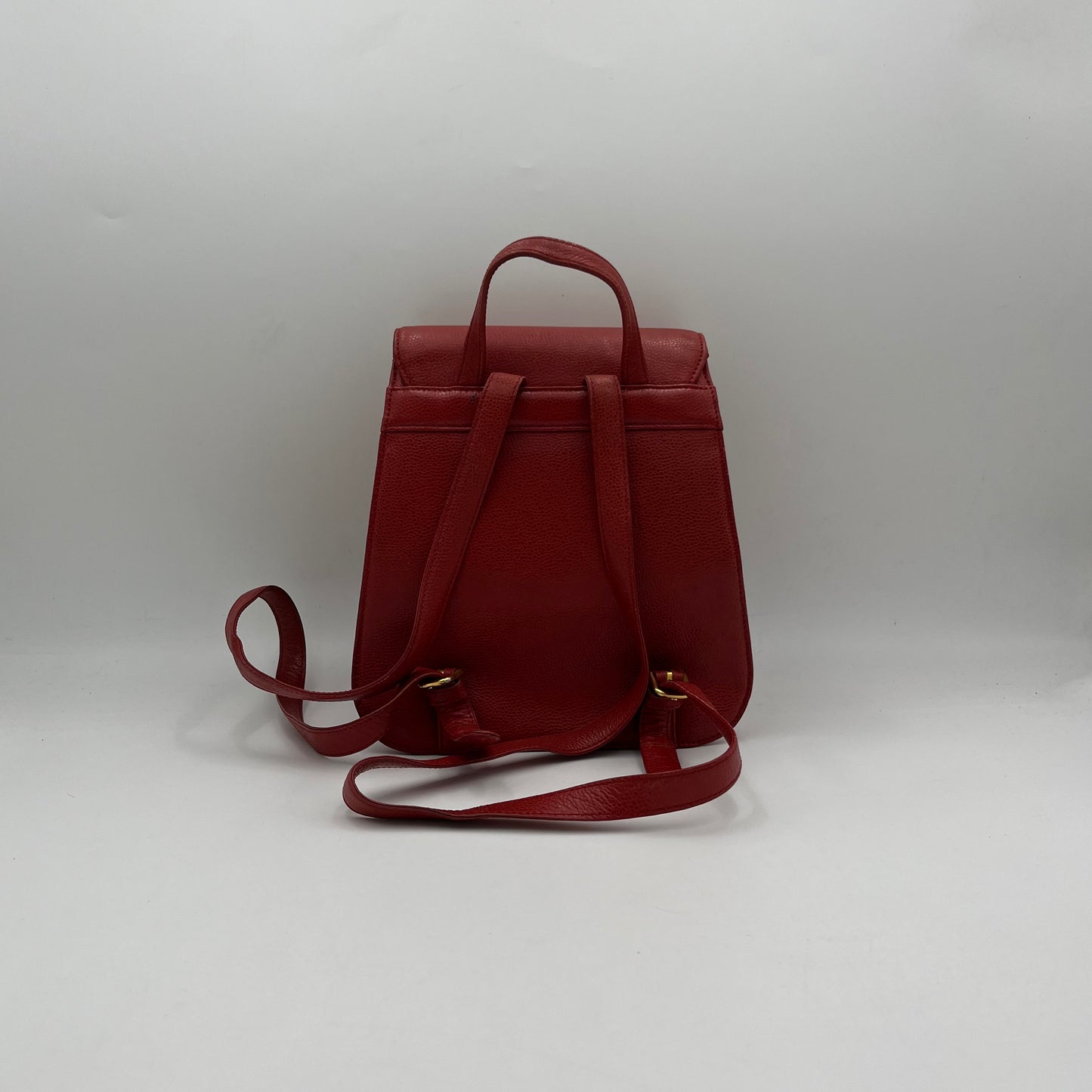 Givenchy Sacs A Main Red Leather Backpack