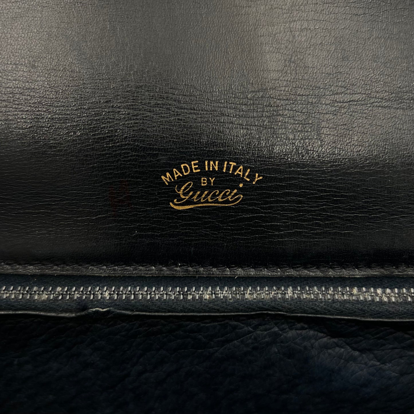 Gucci 1970s Monogram Suede Flap Shoulder Bag