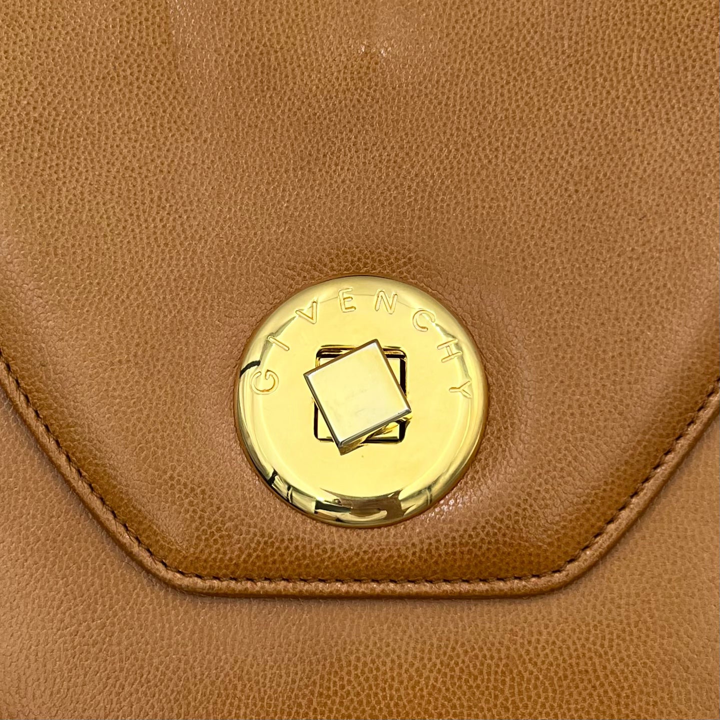 Givenchy Sacs Brown Leather Top Handle