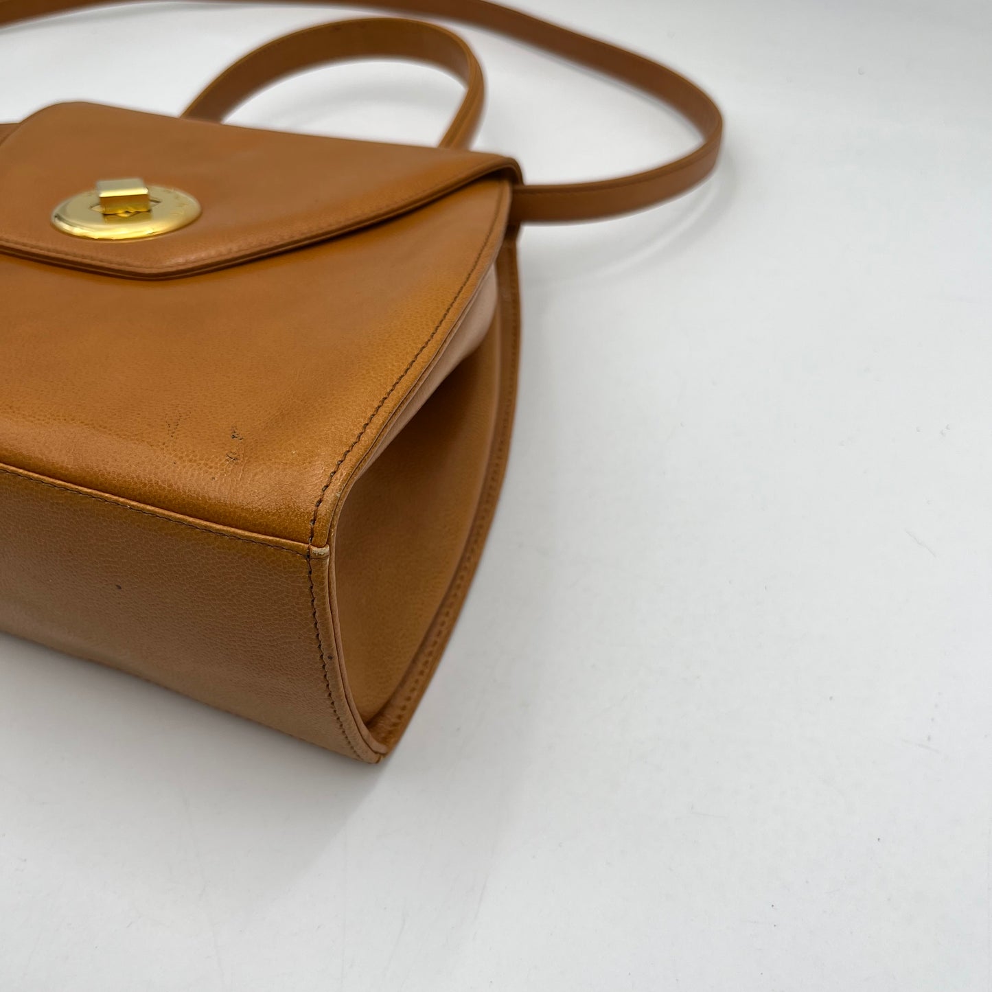 Givenchy Sacs Brown Leather Top Handle