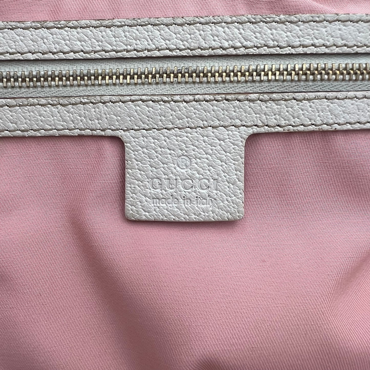 Gucci Pink Monogram Canvas Pink Green Sherryline Tote