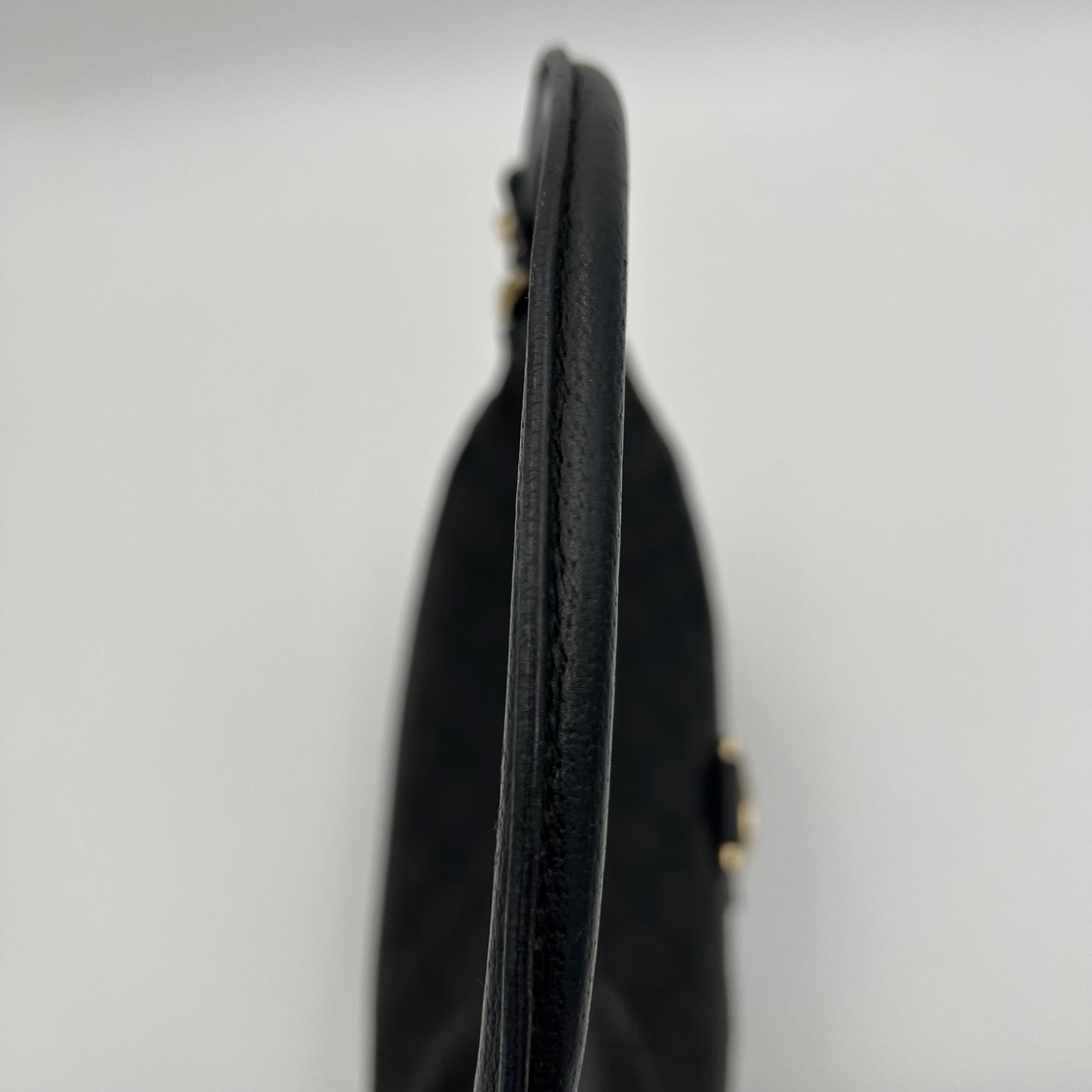 Gucci Black Monogram Canvas Abbey D-Ring Hobo Bag