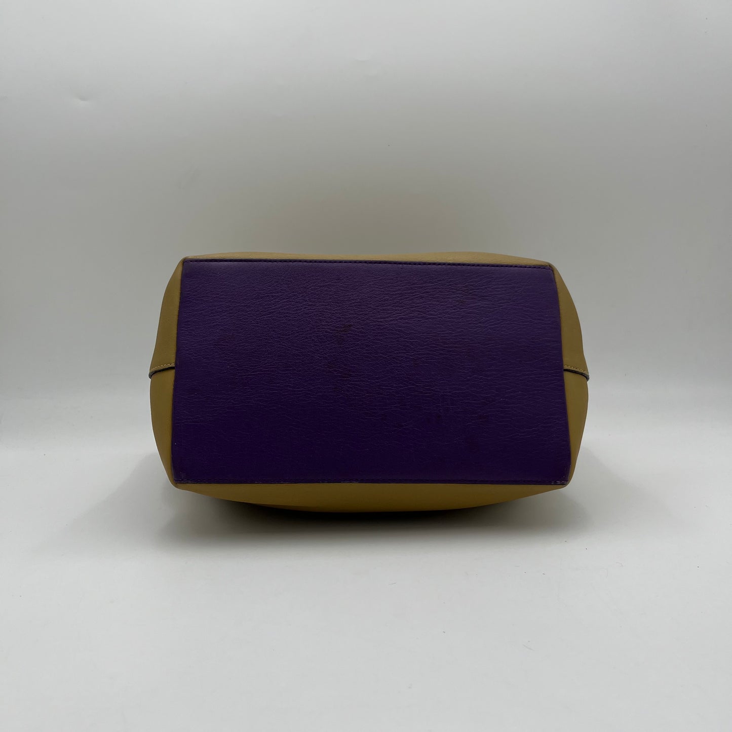 Loewe Brown Anagam Leather Tricolor Tote Bag