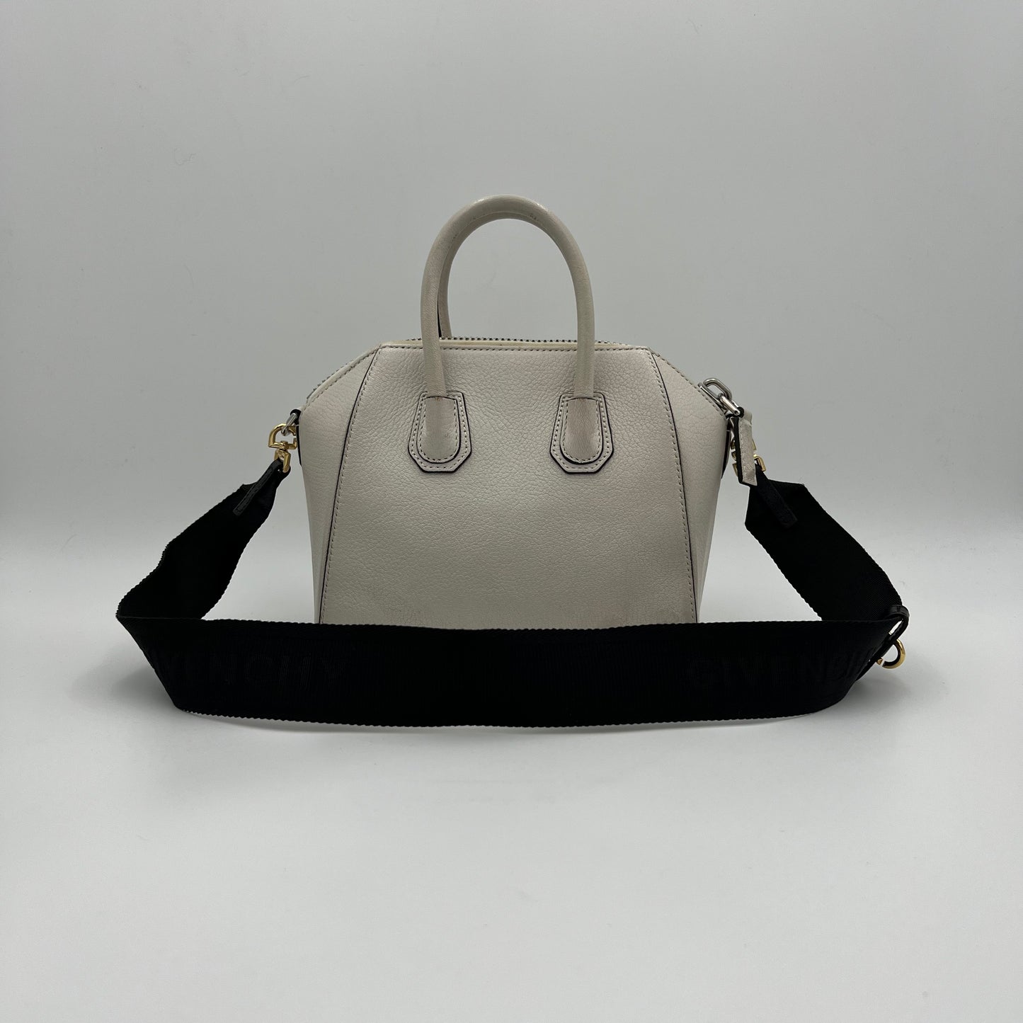 Givenchy White Leather Mini Antigona