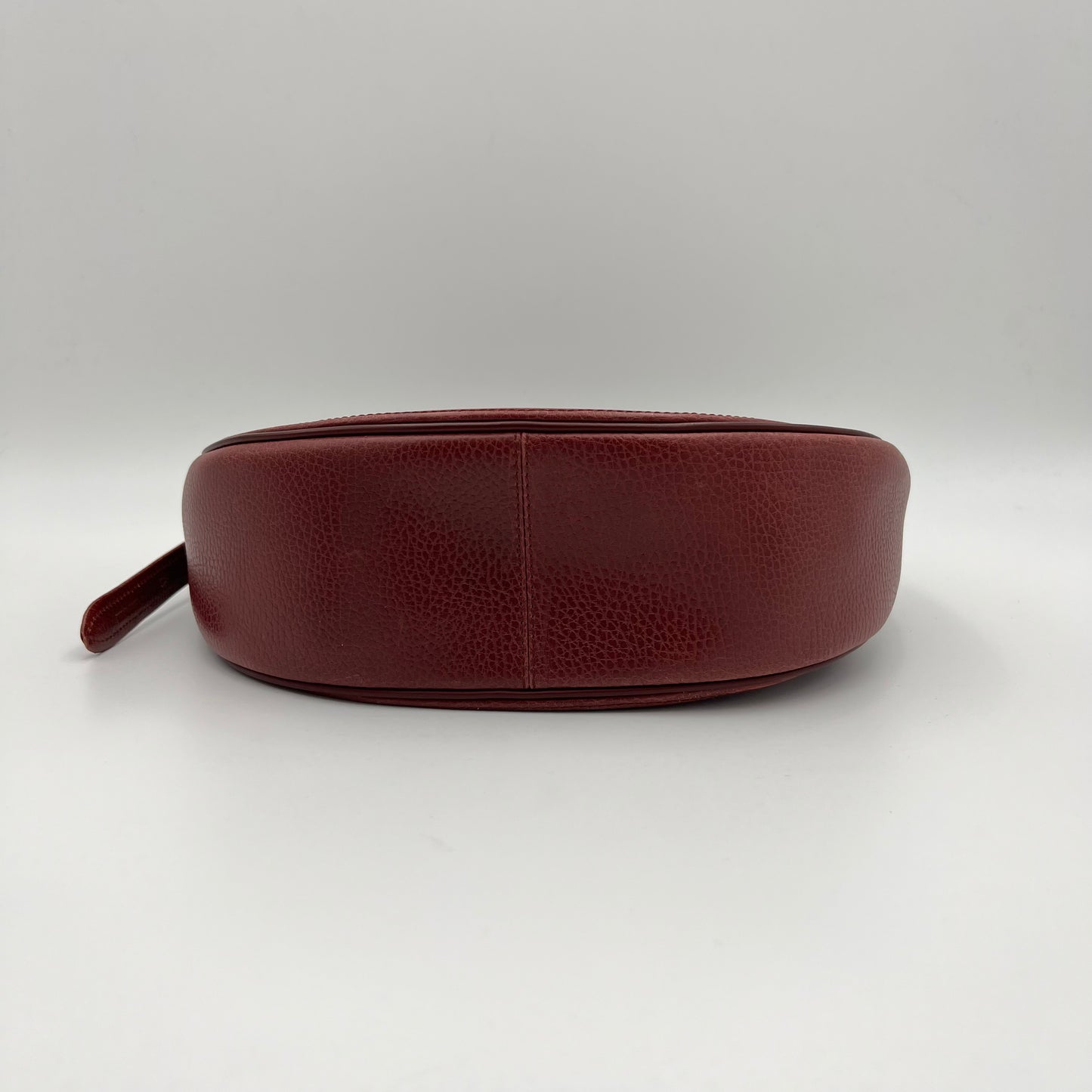 Cartier Paris Must Line Bordeaux Hobo Shoulder Sling Bag