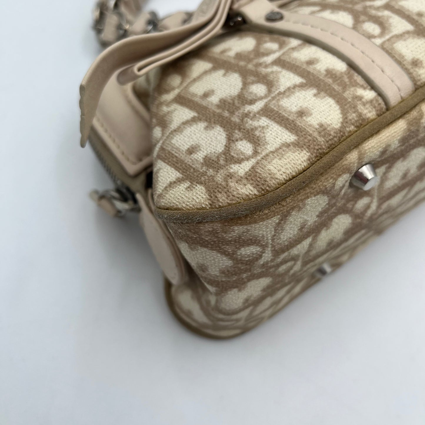 Christian Dior Beige Trotter Romantique Mini Handbag