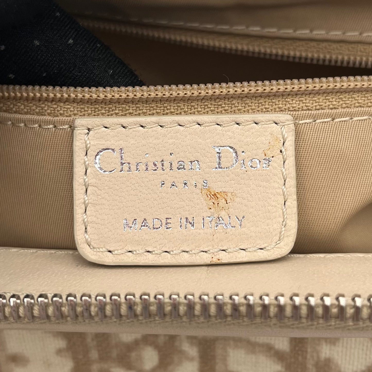Christian Dior Beige Trotter Romantique Mini Handbag