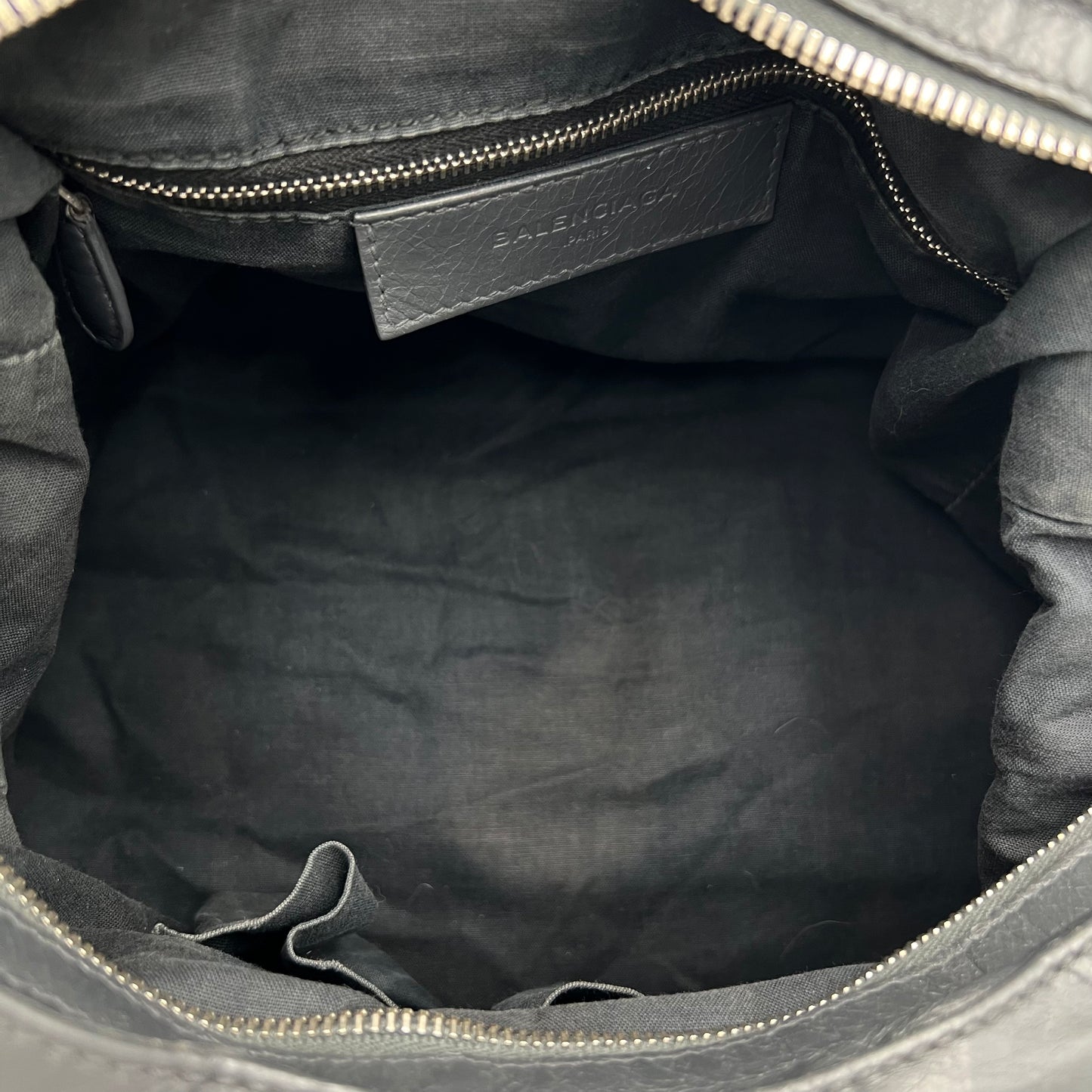 Balenciaga Anthracite Arena Lambskin Classic City