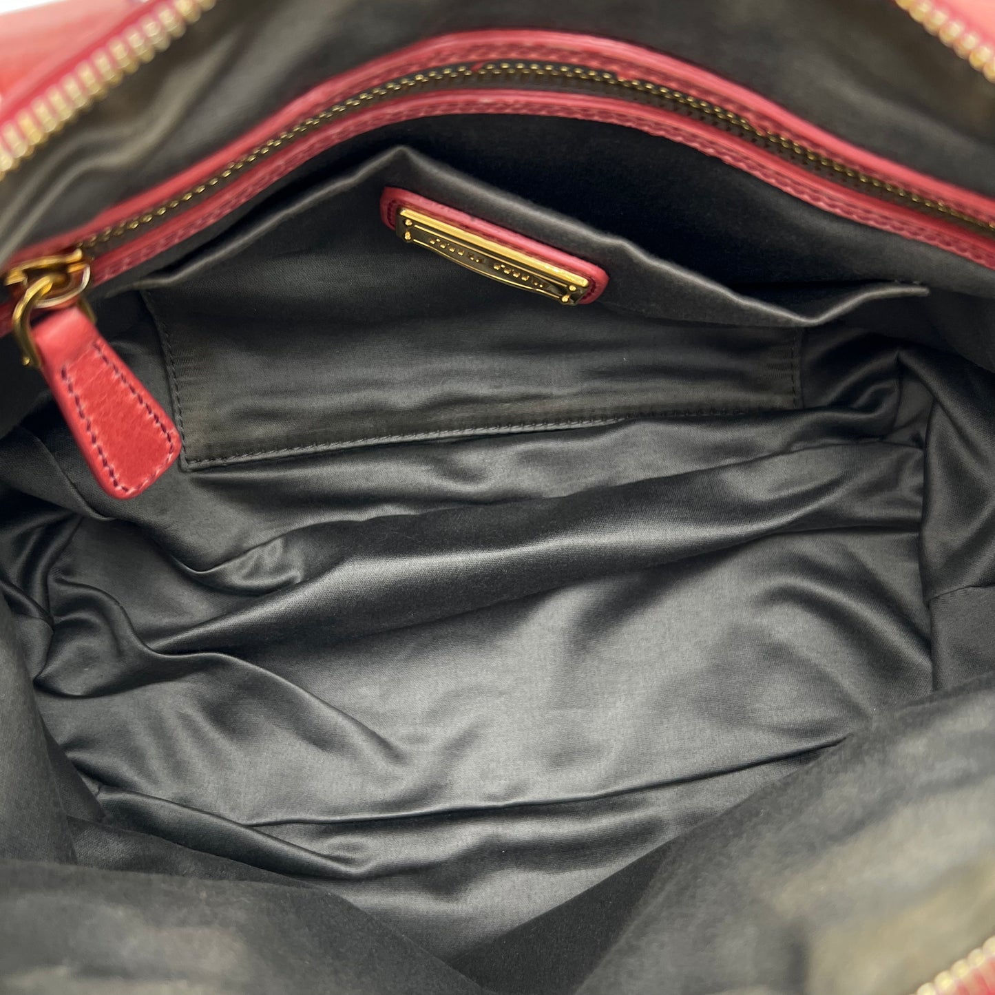 Miu Miu Pink Vitello Small Two-Way Bag