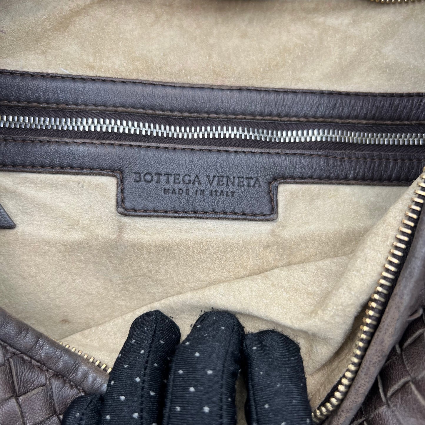 Bottega Veneta Brown Intrecciato Large Hobo Bag