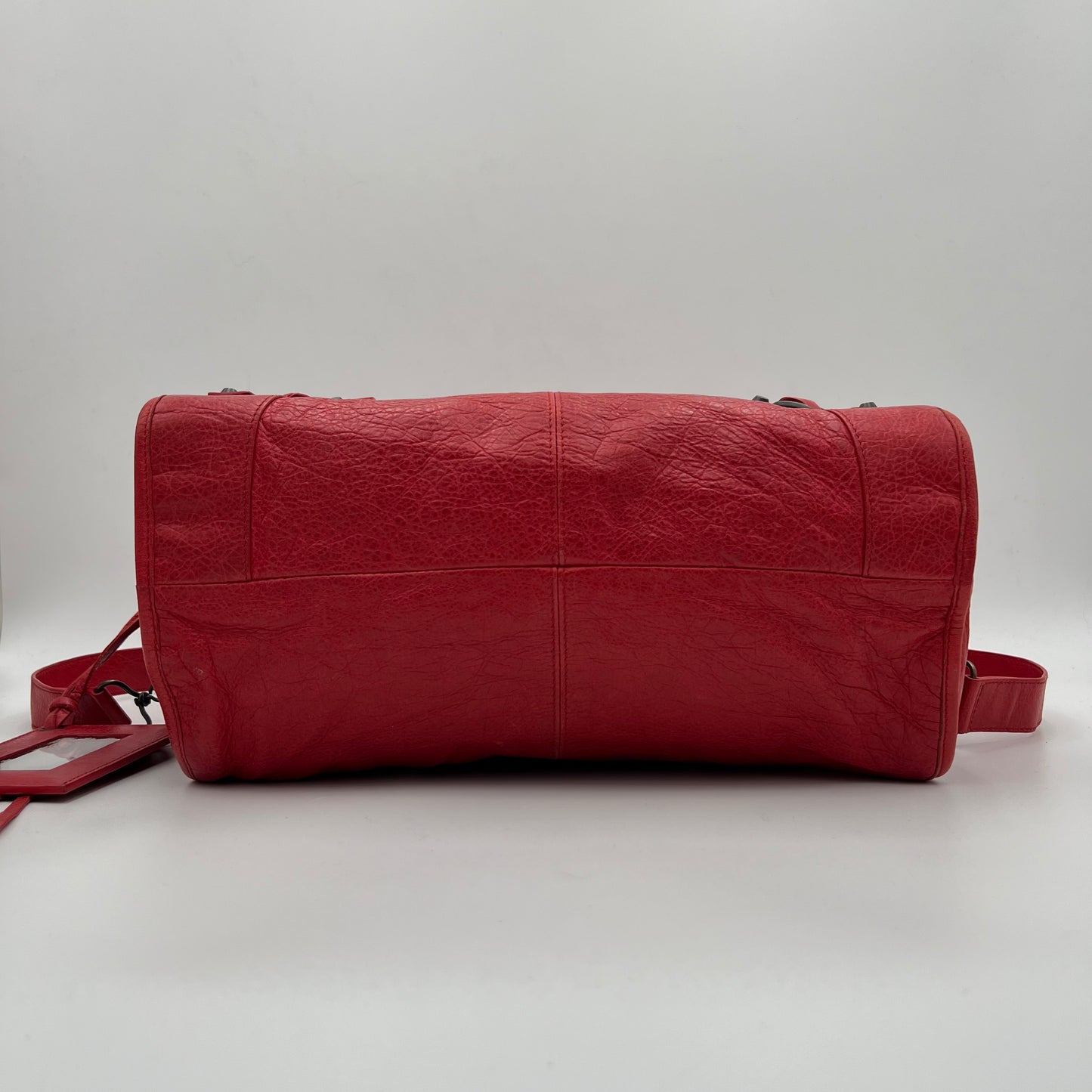 Balenciaga Red Classic City Bag