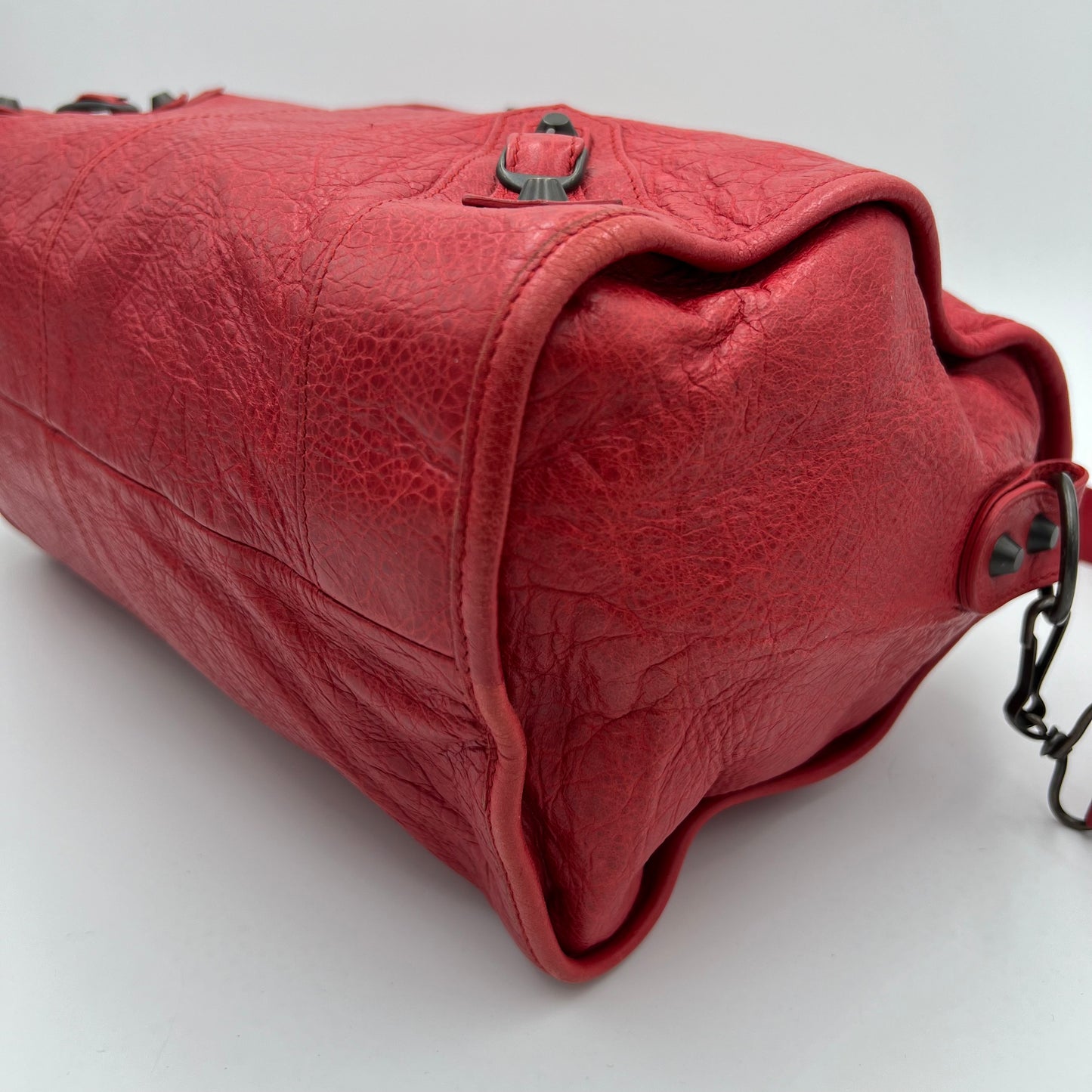 Balenciaga Red Classic City Bag
