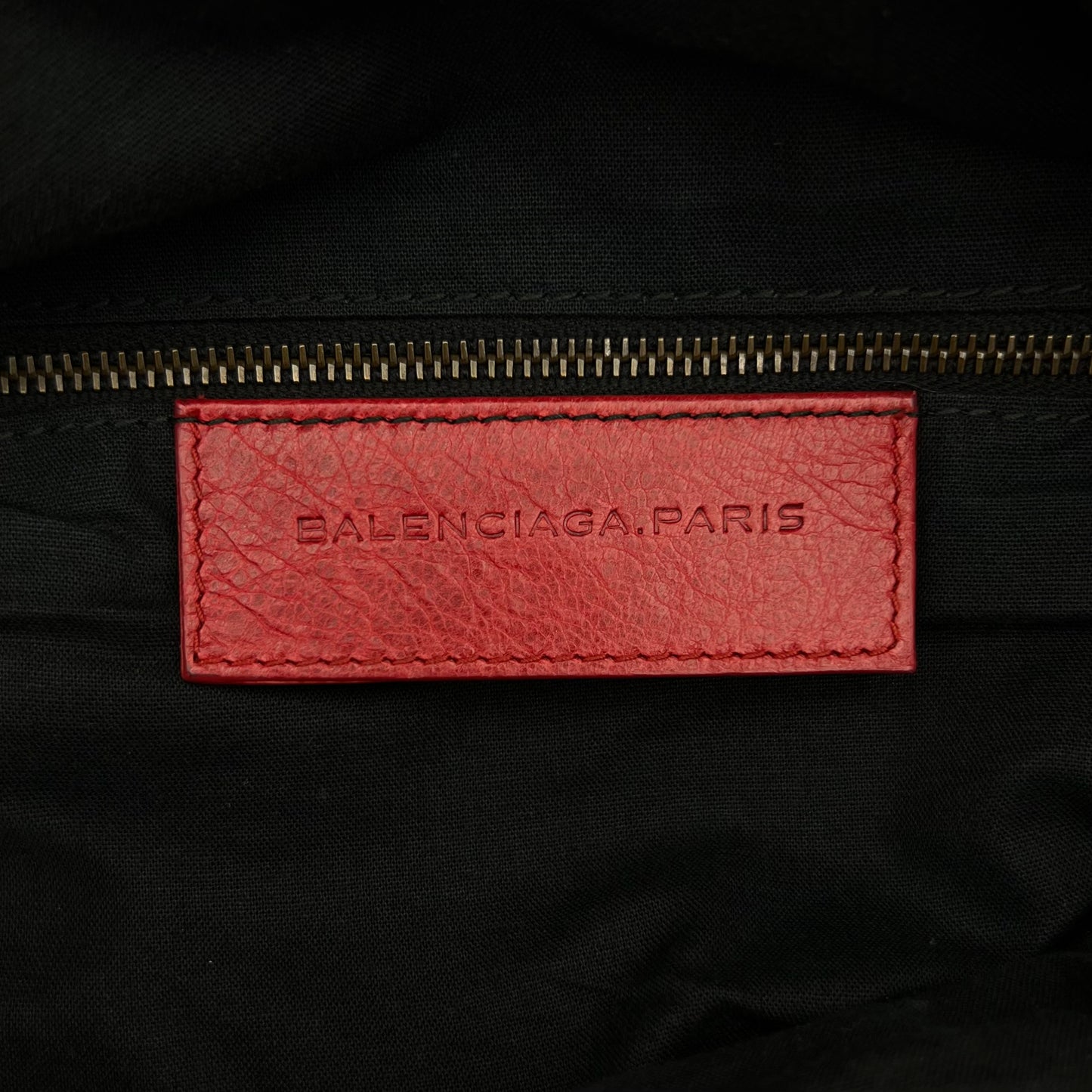 Balenciaga Red Classic City Bag