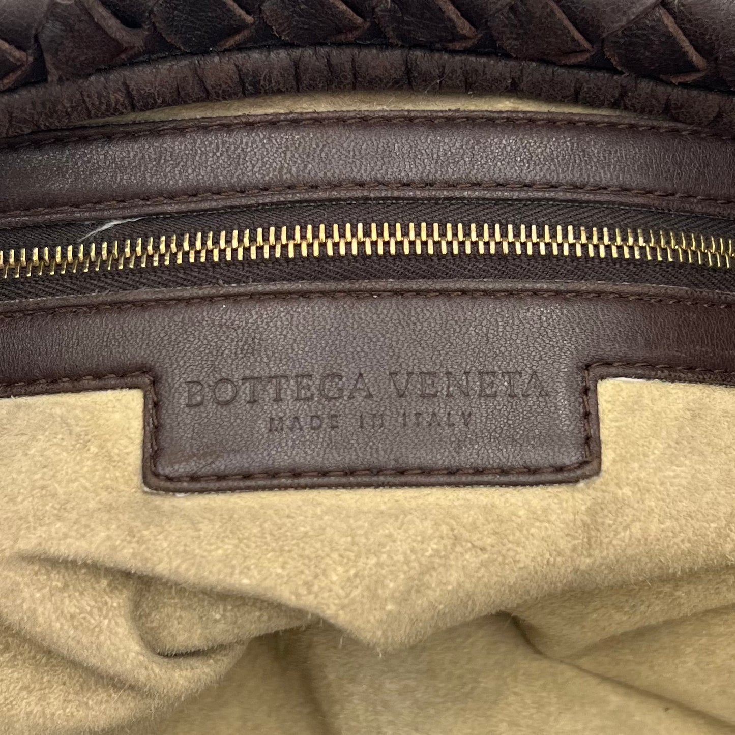 Bottega Veneta Brown Intrecciato Large Hobo Bag