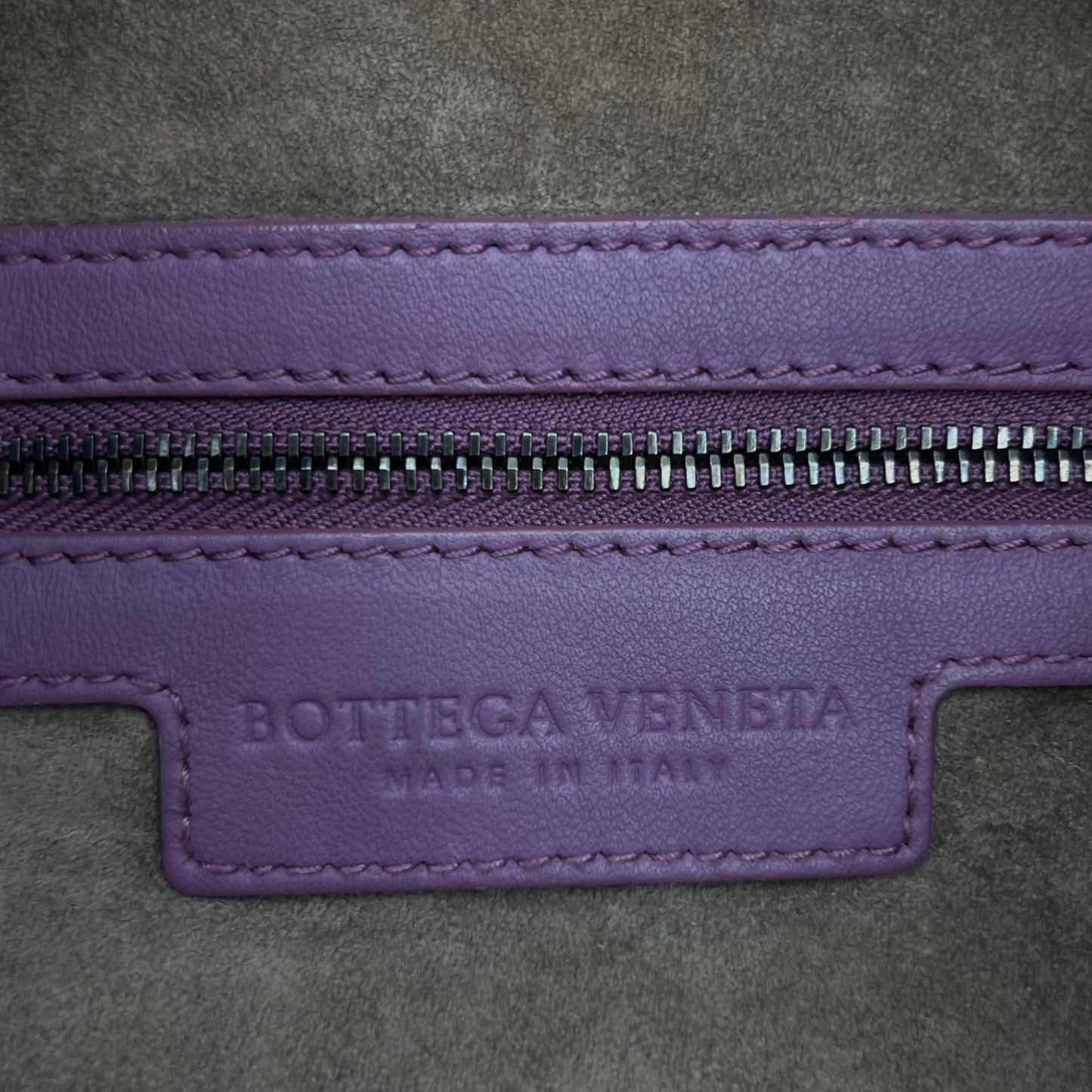 Bottega Veneta Purple Intrecciato Hobo Bag
