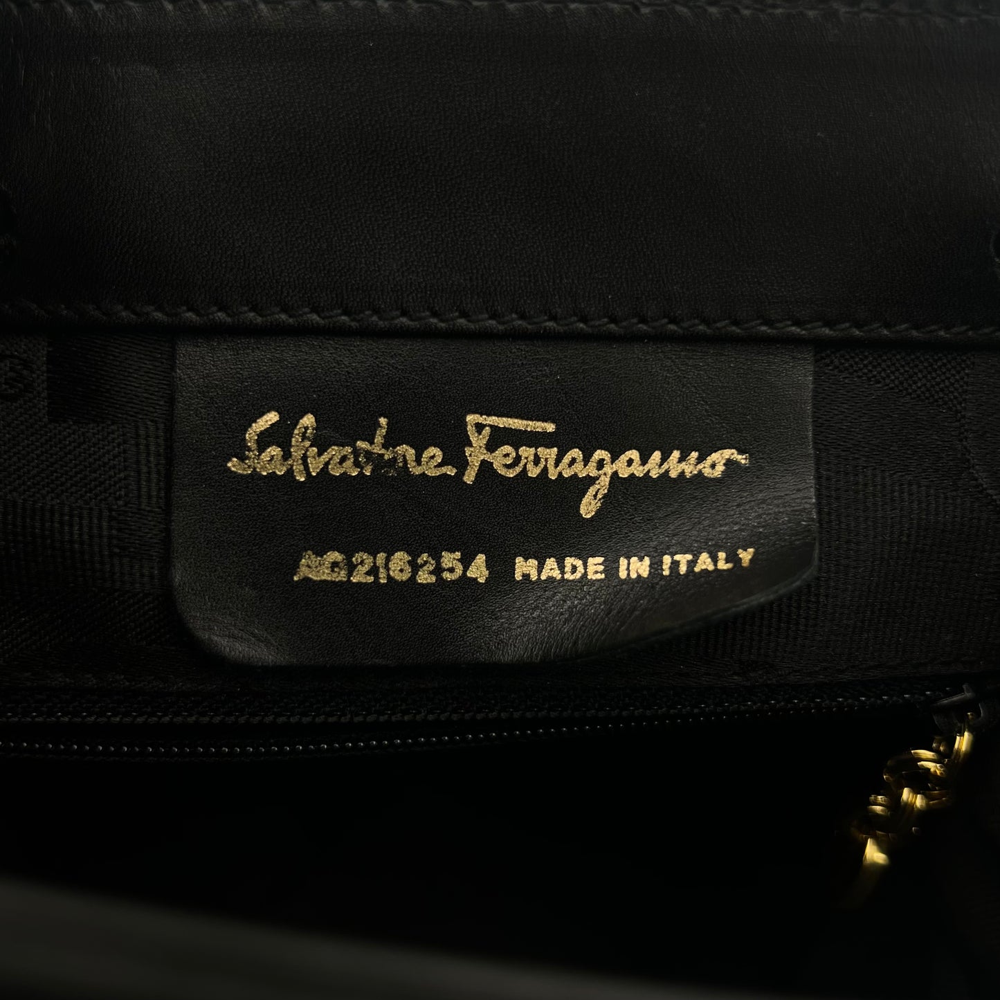 Salvatore Ferragamo Black Vara Nubuck Backpack