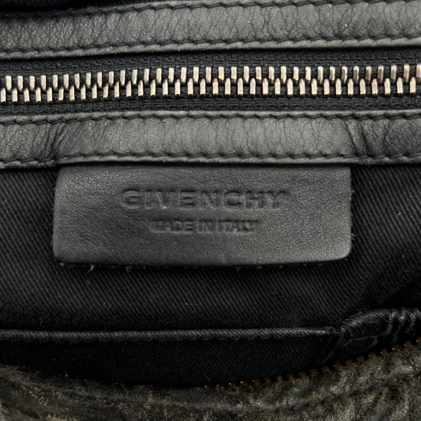 Givenchy Black Sheepskin Large Pandora