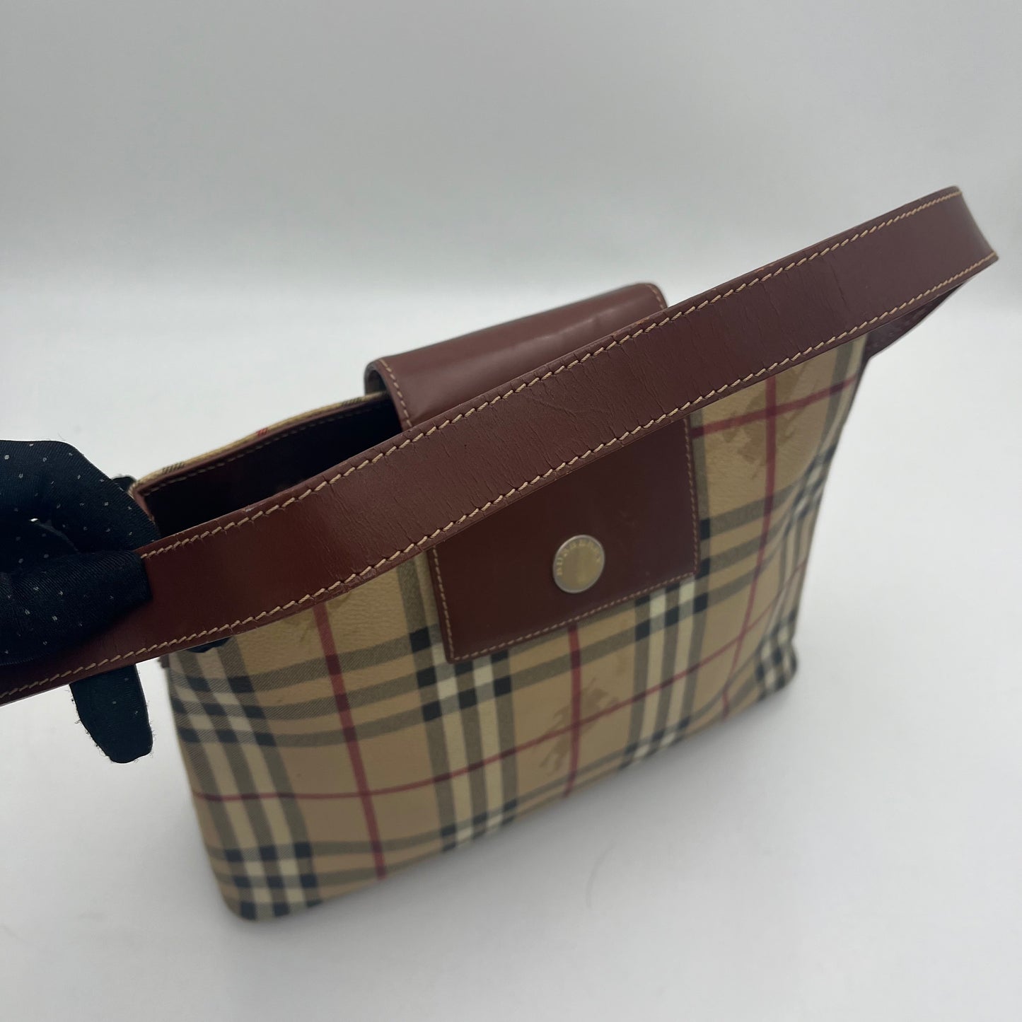 Burberry Haymarket Shoulder Bag