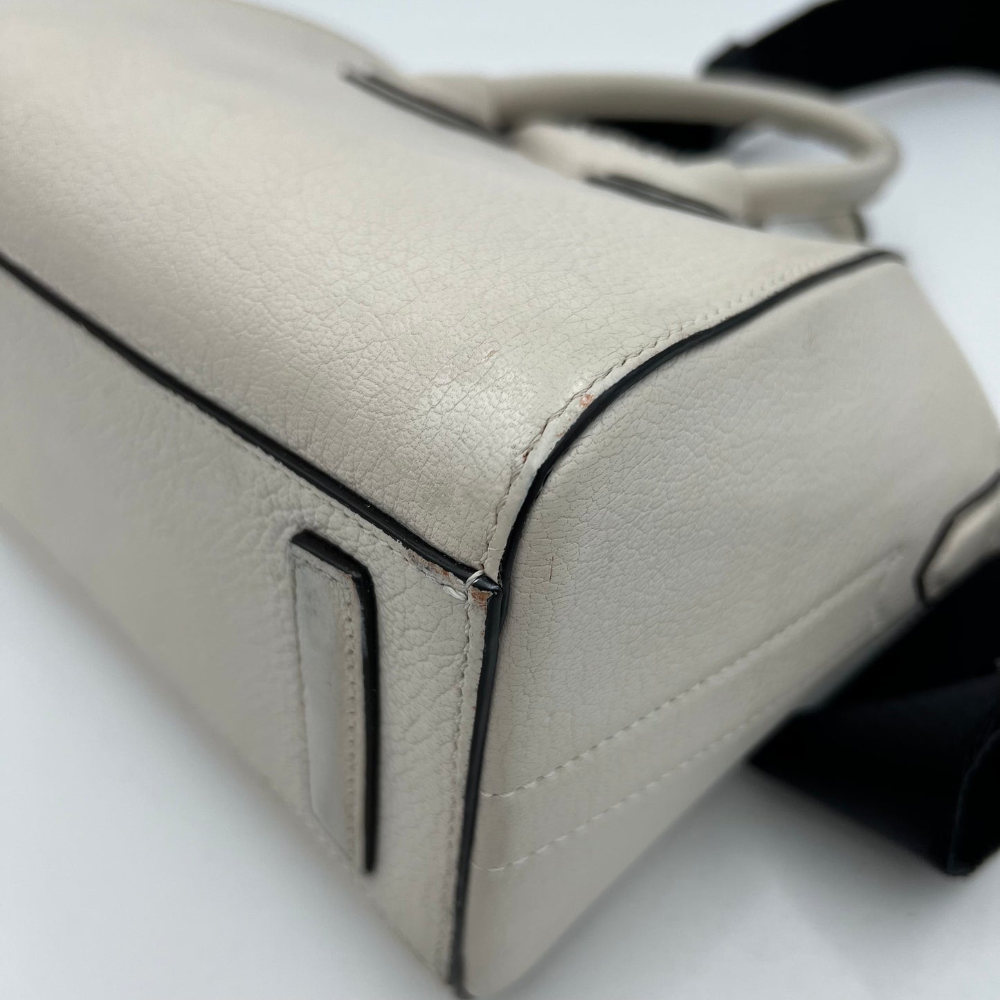 Givenchy White Leather Mini Antigona
