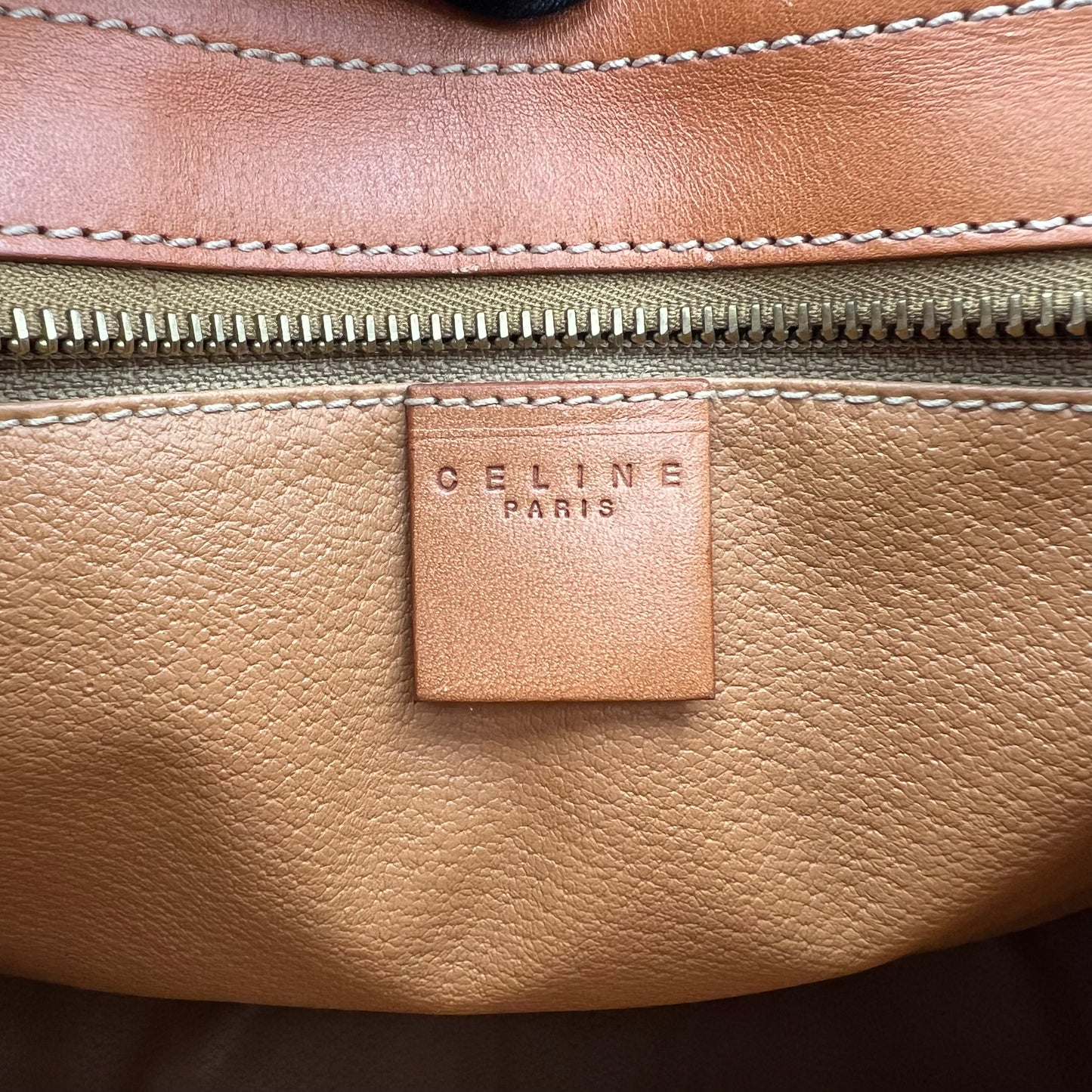 Celine Paris Macadam Hobo Shoulder Bag
