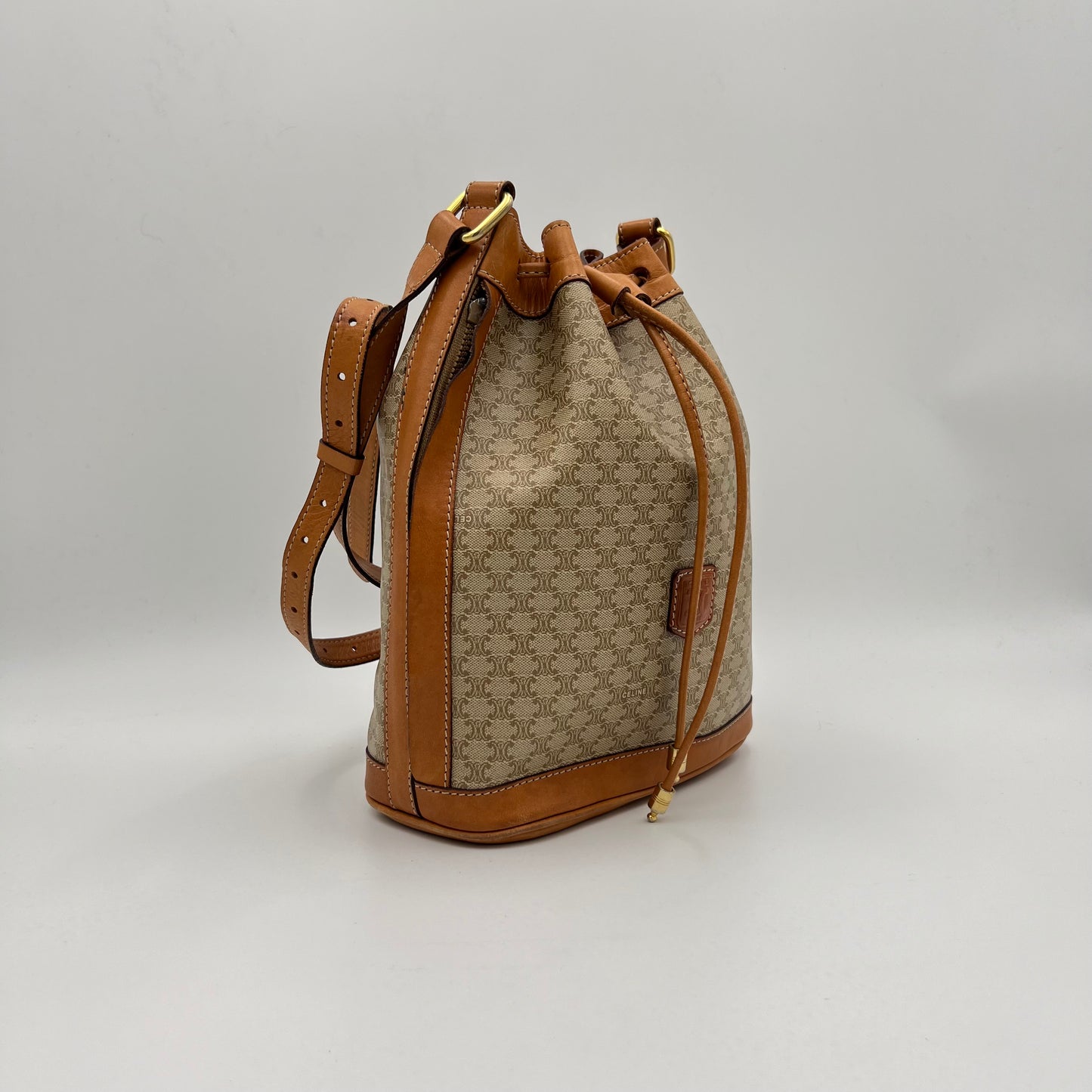 Celine Paris Macadam PVC Bucket Sling Bag