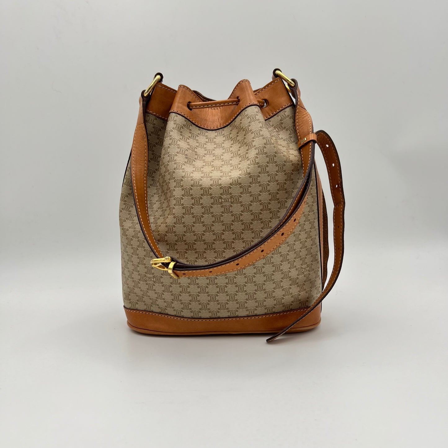 Celine Paris Macadam PVC Bucket Sling Bag