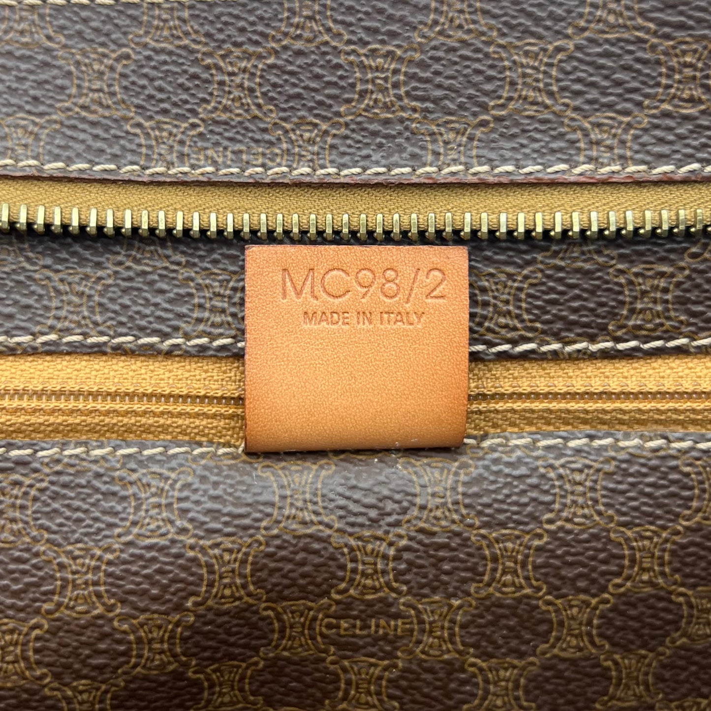 Celine Paris Macadam Shopper's Tote