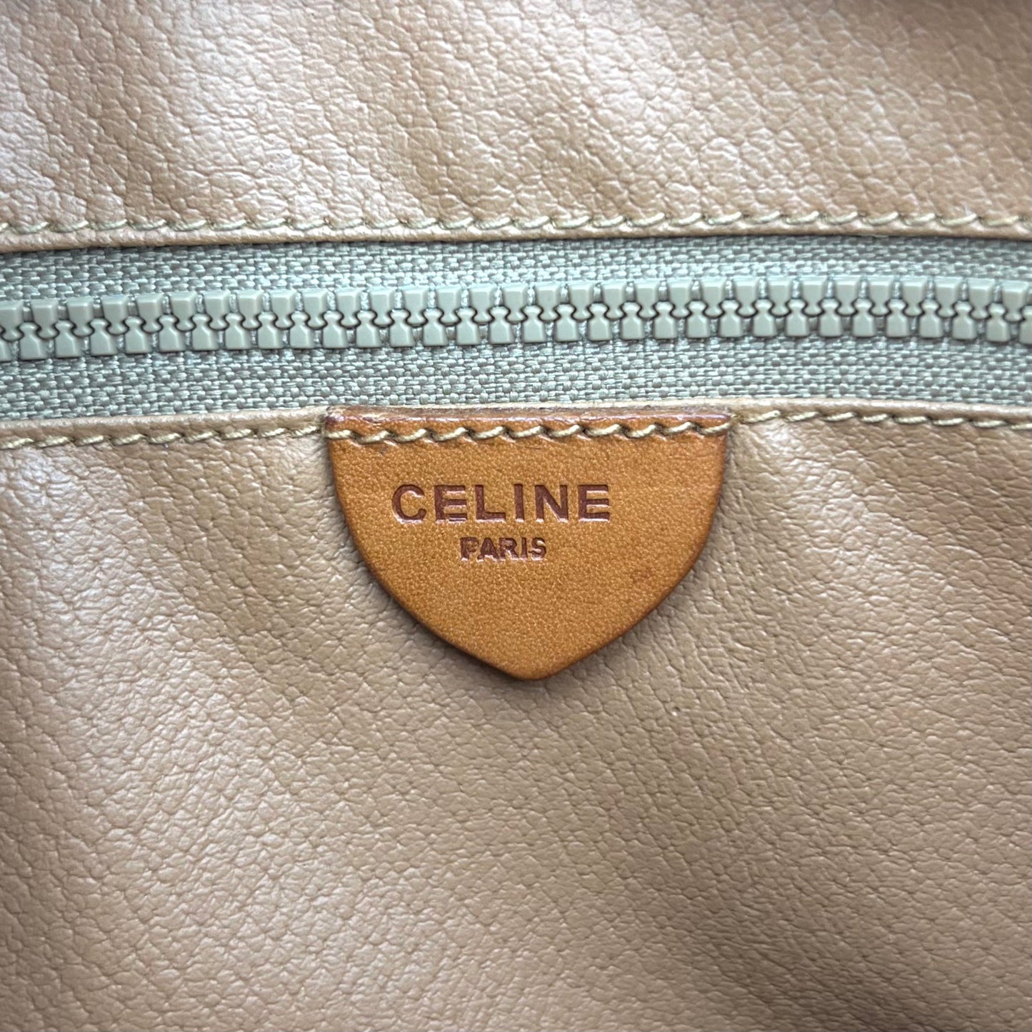 Celine Paris Macadam PVC Long Strap Tote Bag