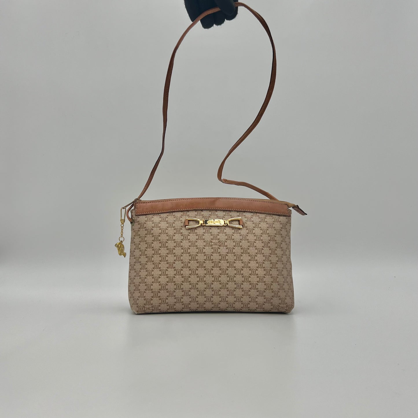 Celine Paris Macadam PVC Shoulder Sling Bag