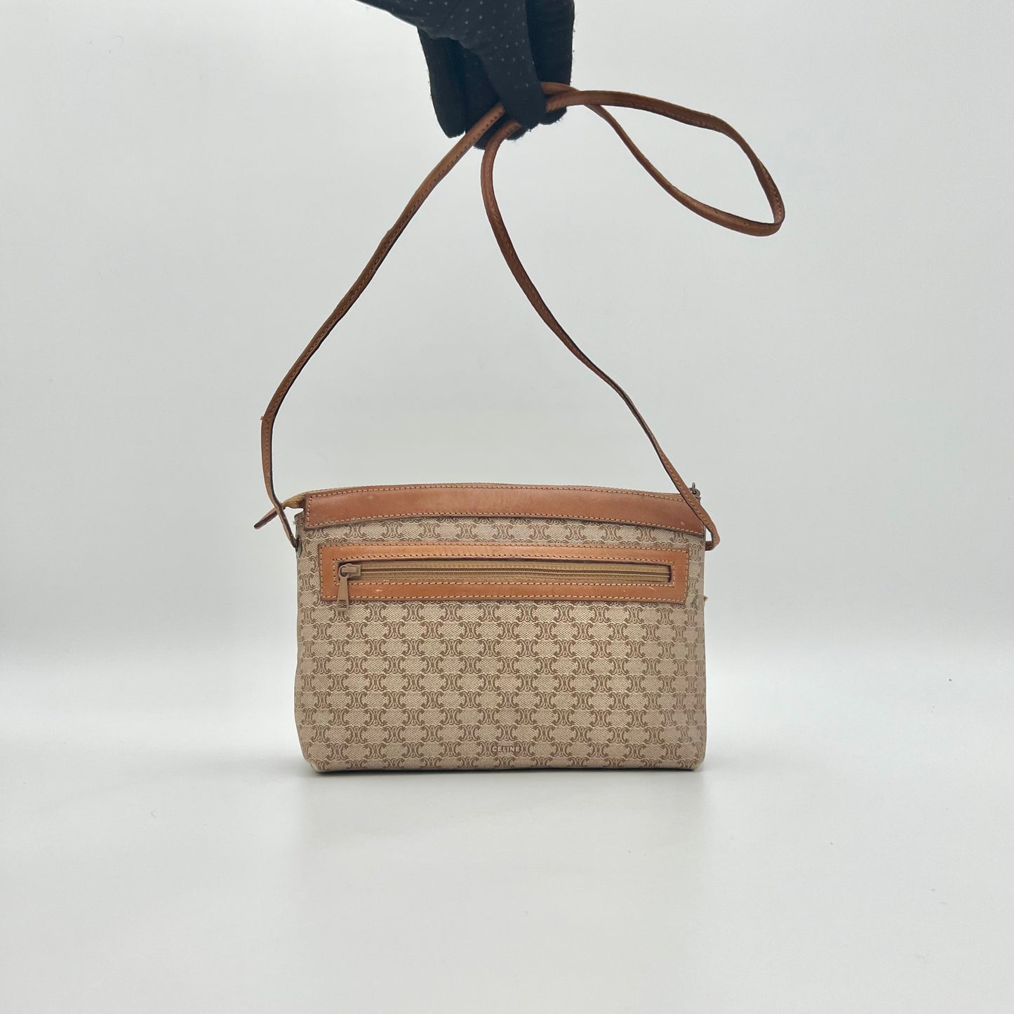 Celine Paris Macadam PVC Shoulder Sling Bag
