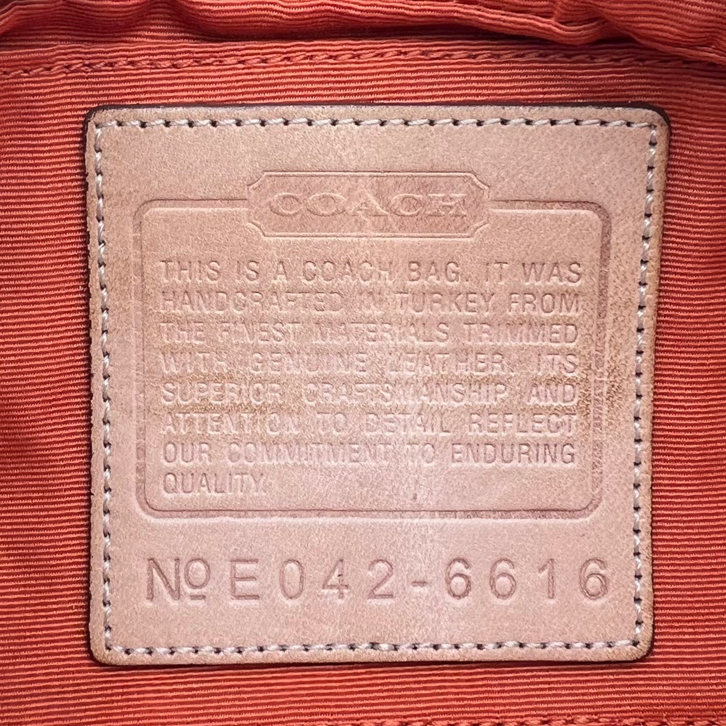 Coach Brown Signature Canvas and Leather Mini Crossbody