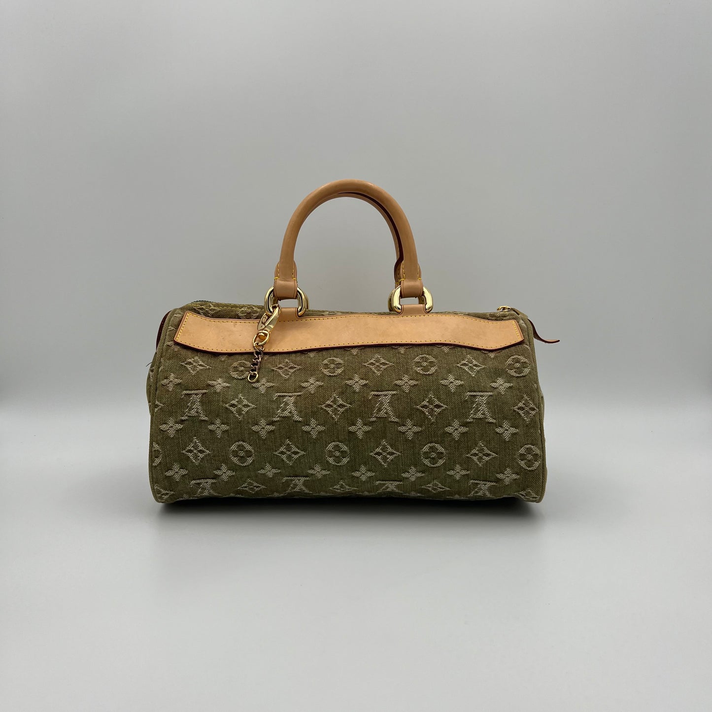 LV Green Monogram Denim Neo Speedy