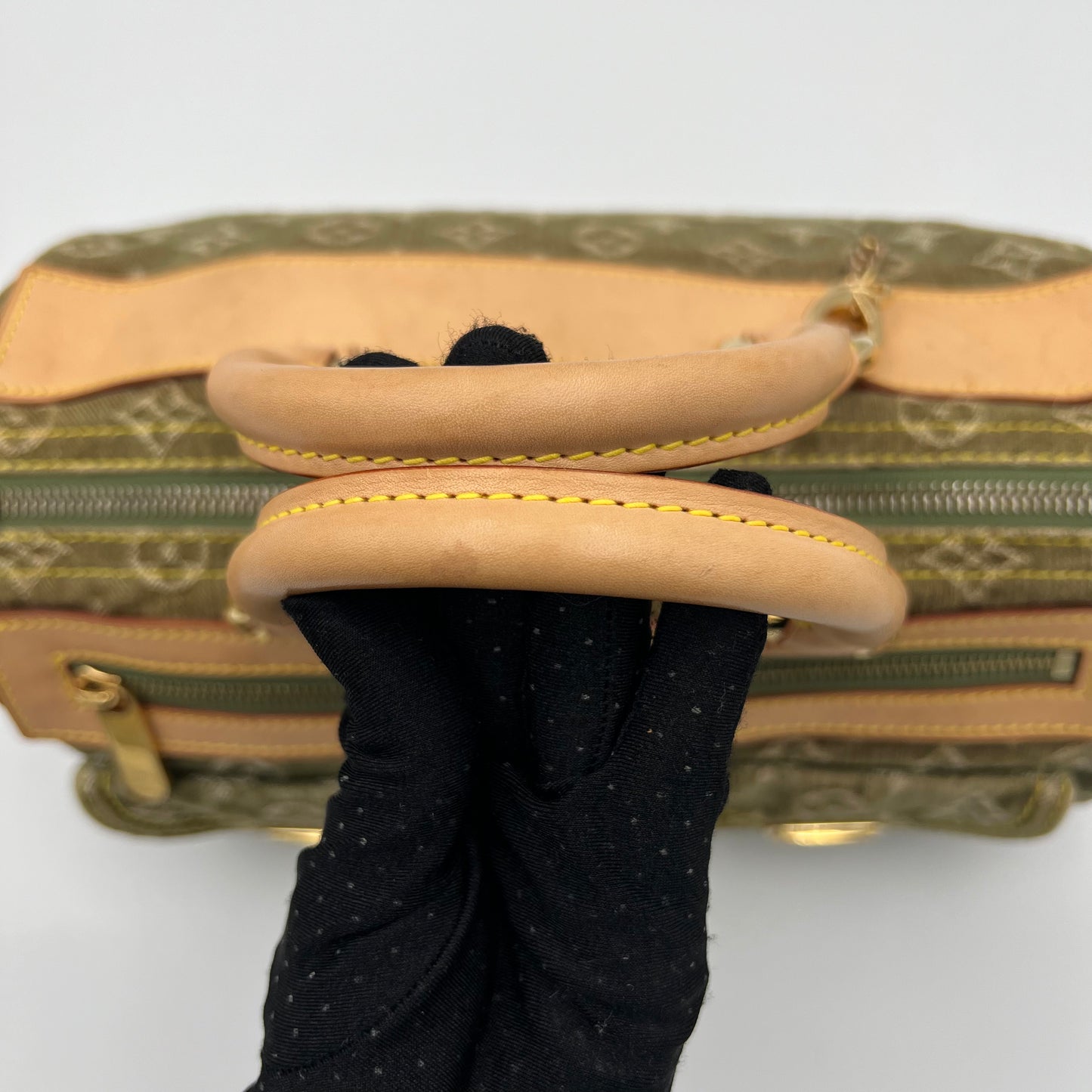 LV Green Monogram Denim Neo Speedy