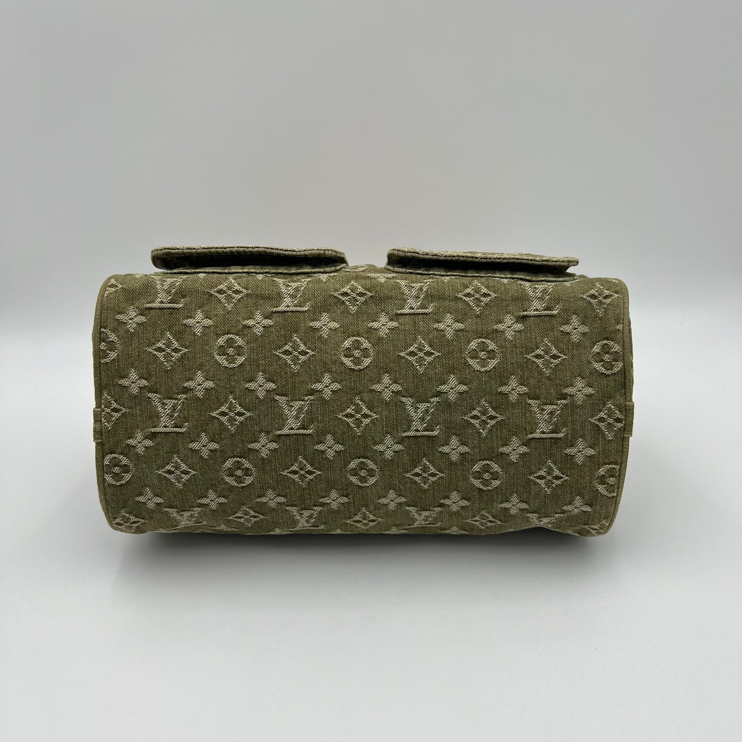 LV Green Monogram Denim Neo Speedy