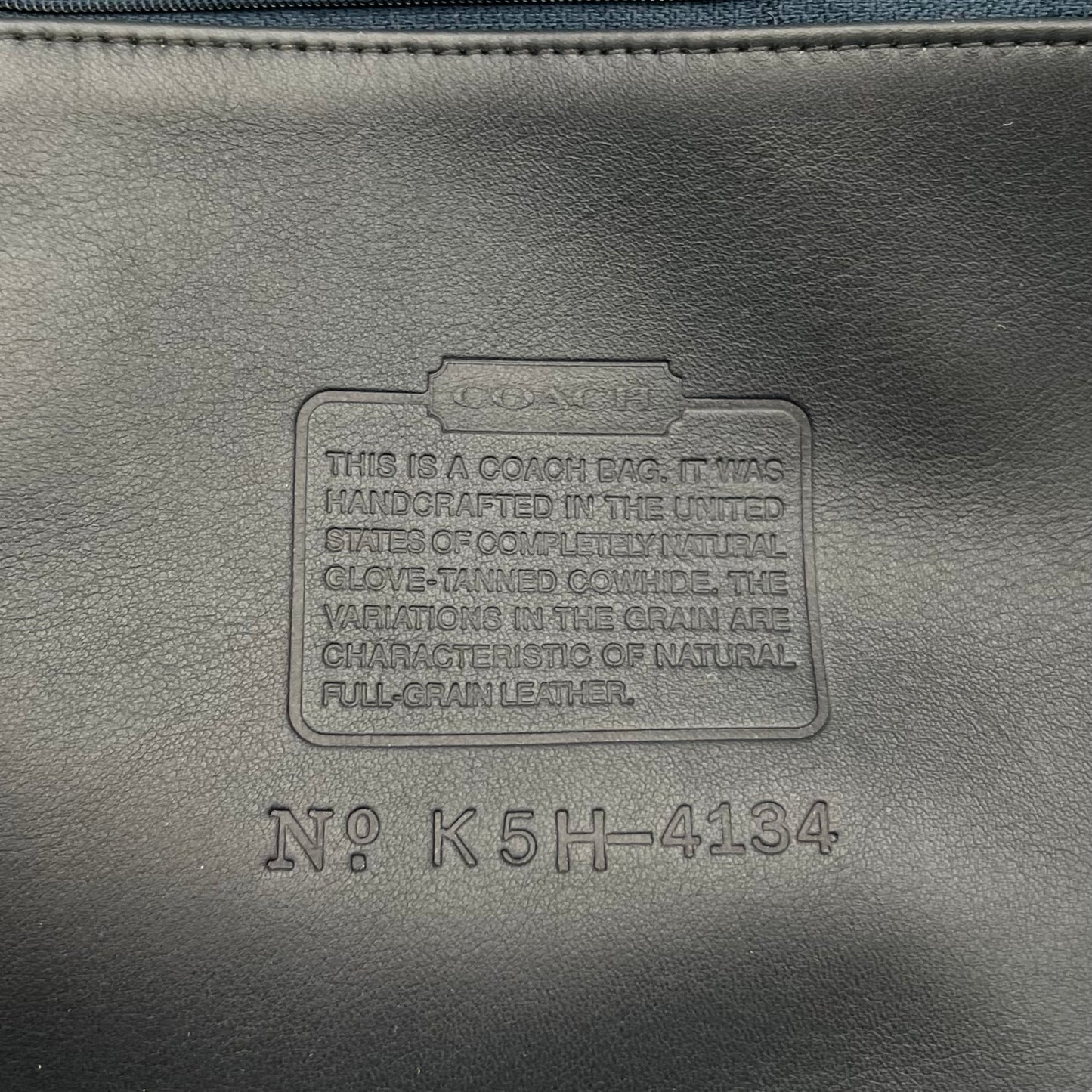 Coach Black Leather Soho Backpack