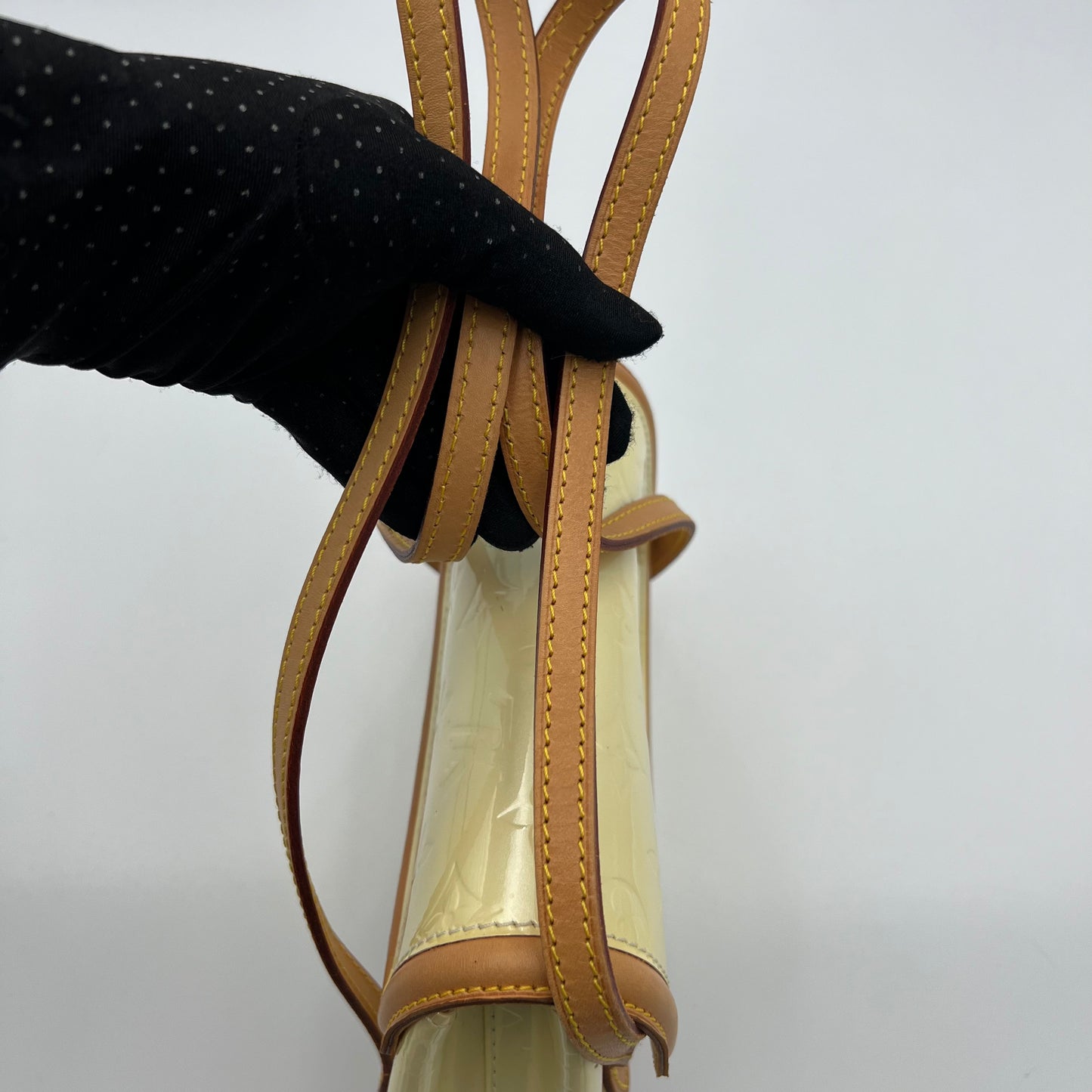 LV Perle Monogram Vernis Biscayne Bay PM