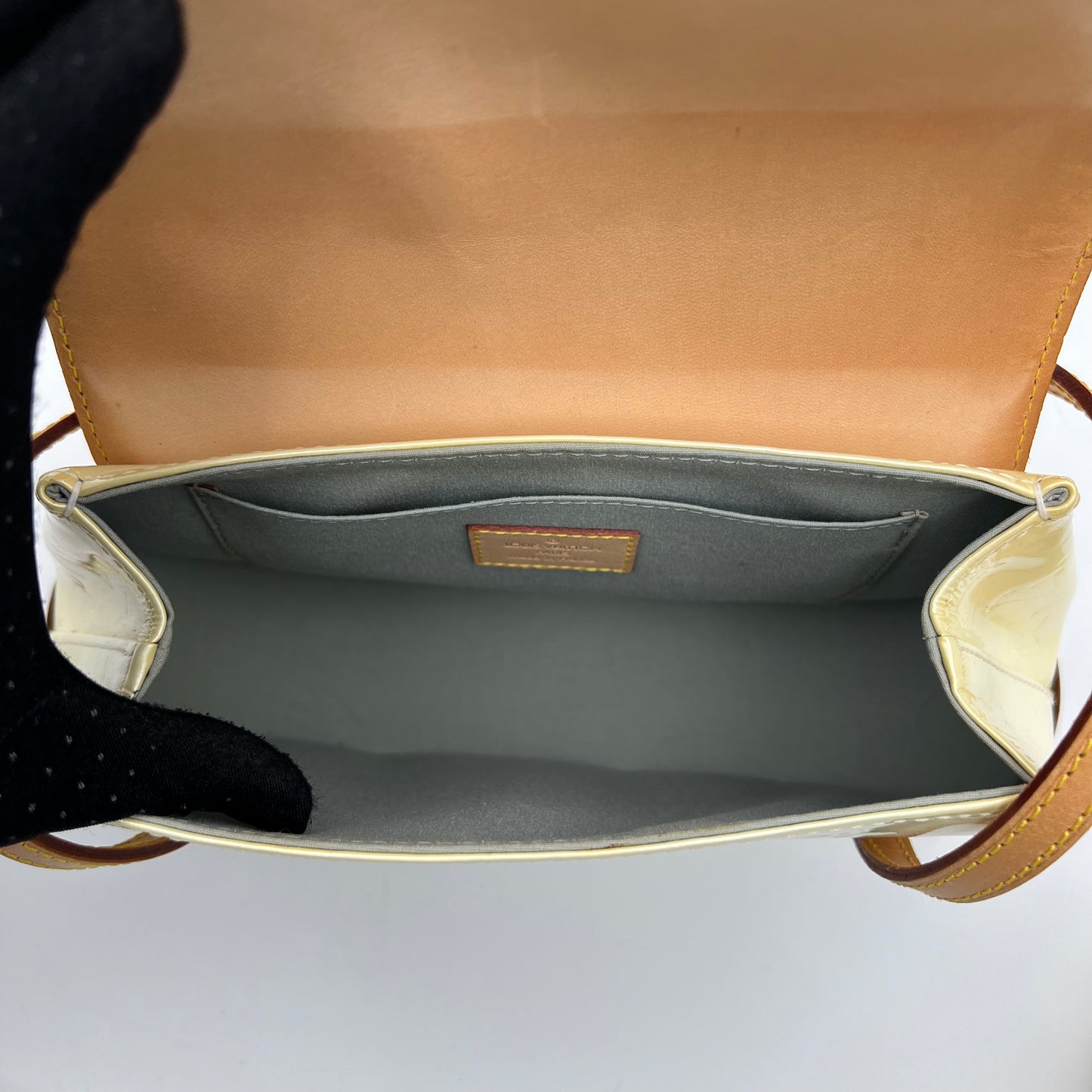 LV Perle Monogram Vernis Biscayne Bay PM