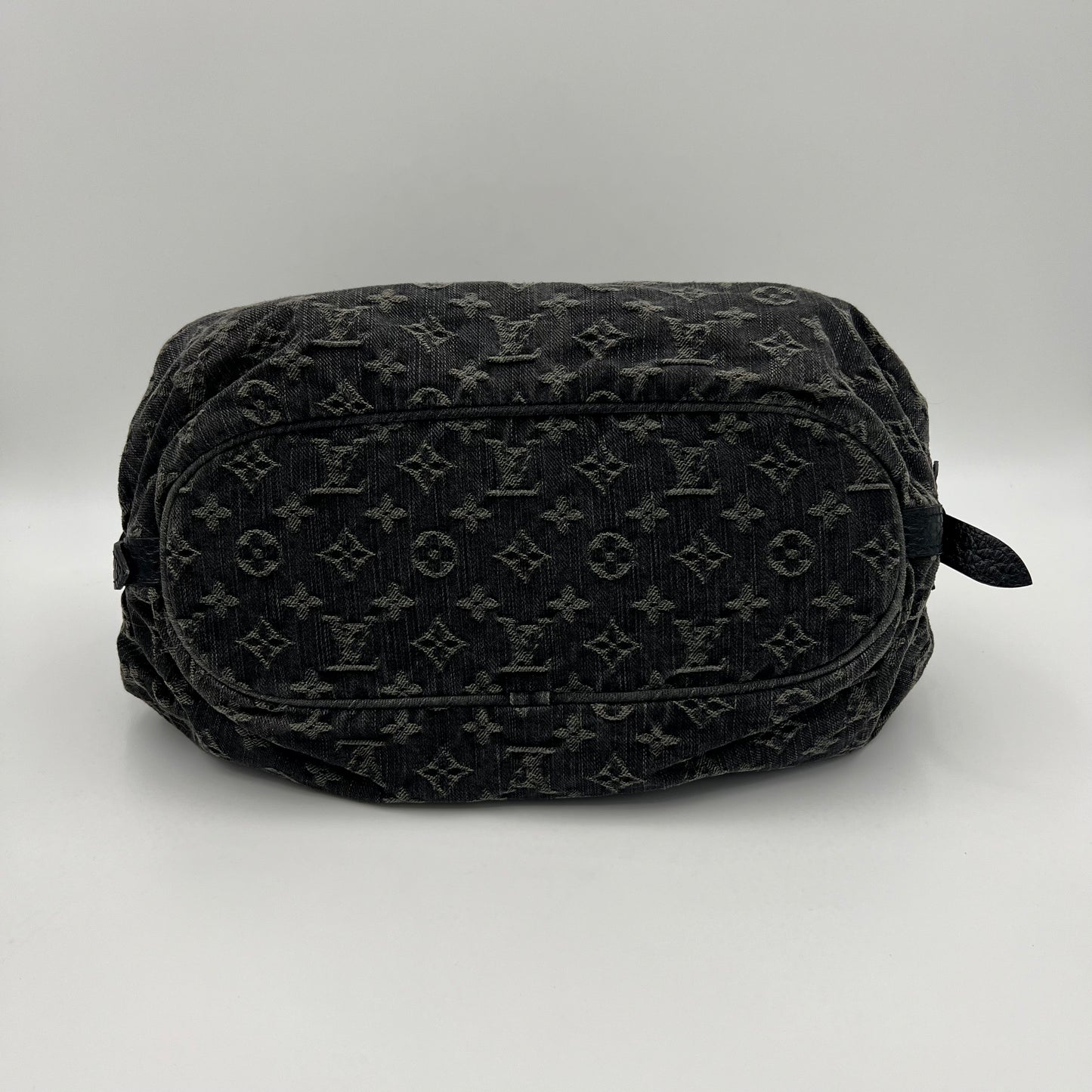 LV Black Monogram Denim Mahina