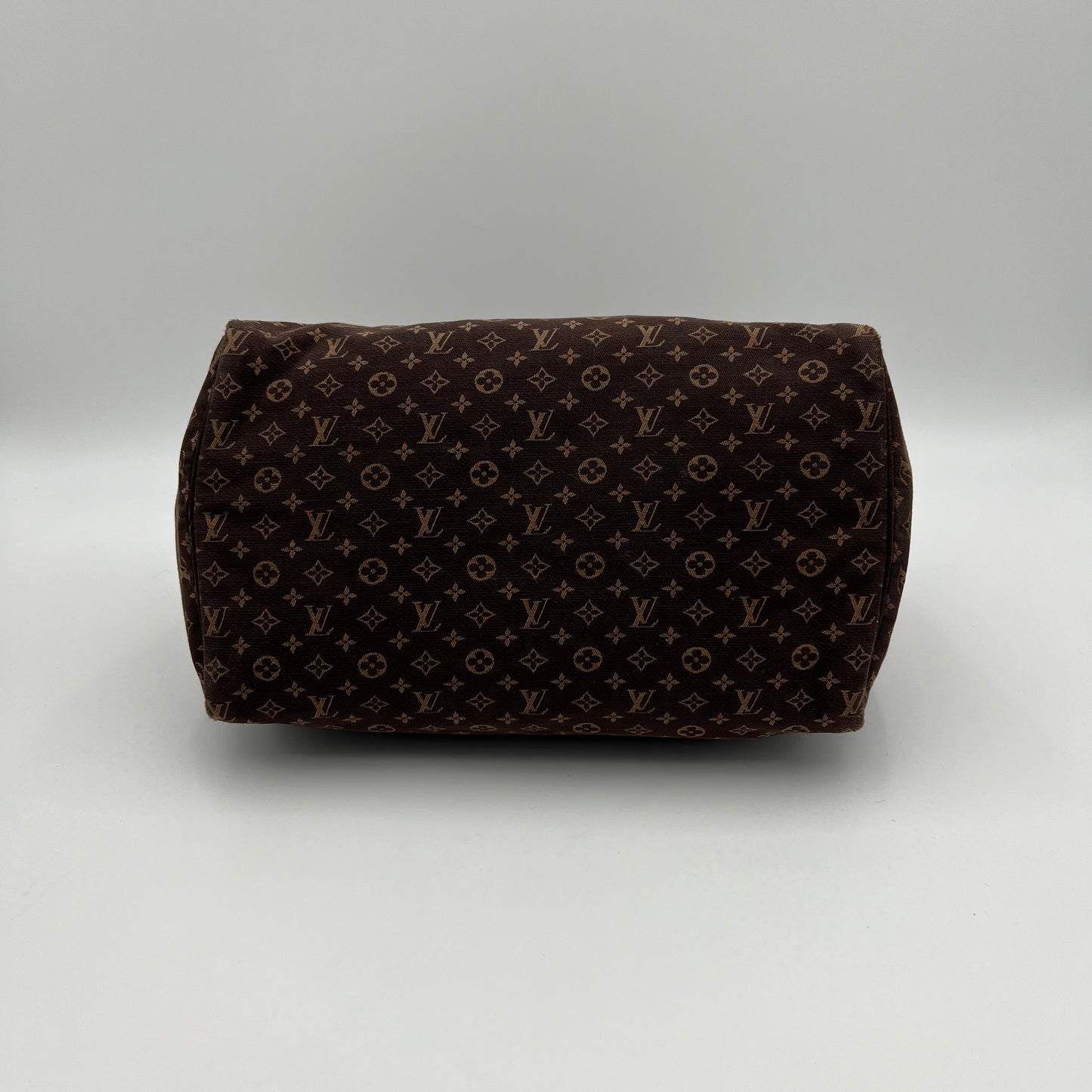 LV Brown Mini Lin Speedy 30