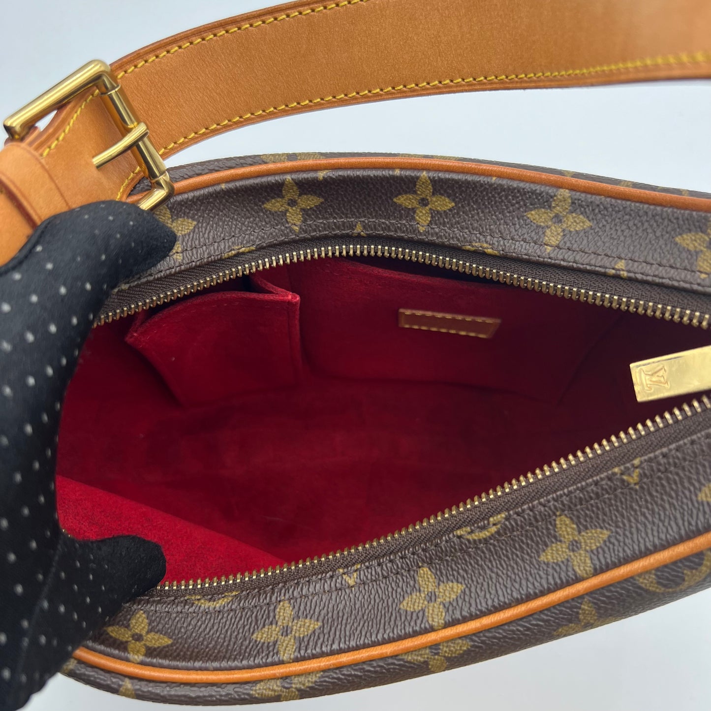 LV Monogram Croissant PM
