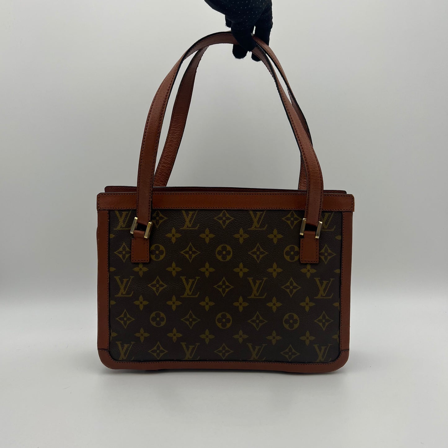 LV Vintage Monogram Sac Bavore 3 Poches Mini Tote Bavolet