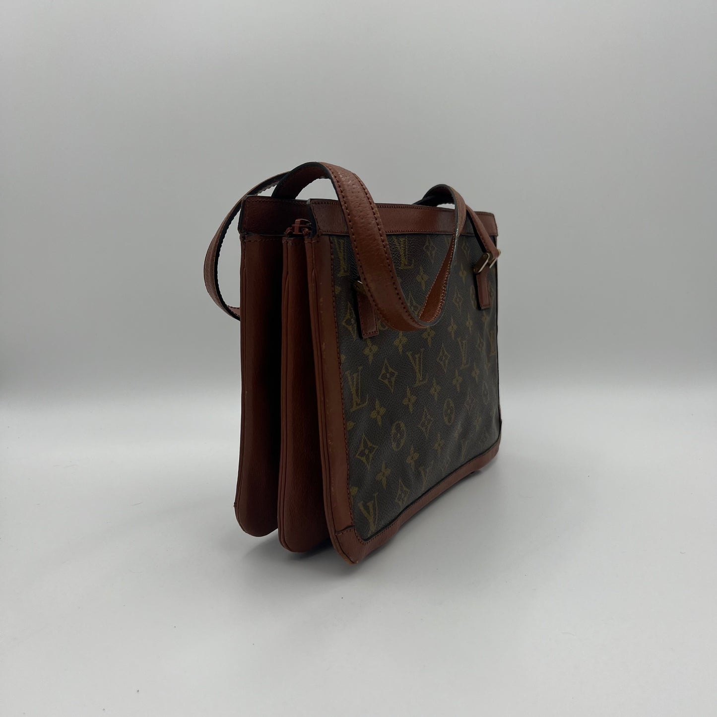 LV Vintage Monogram Sac Bavore 3 Poches Mini Tote Bavolet