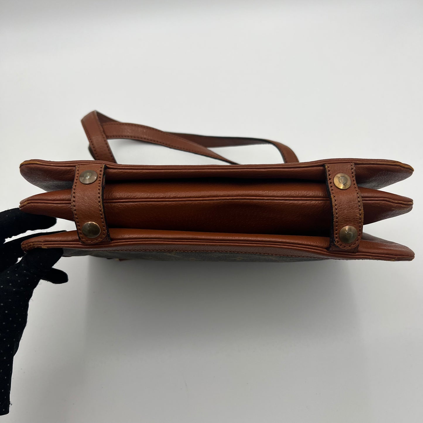 LV Vintage Monogram Sac Bavore 3 Poches Mini Tote Bavolet