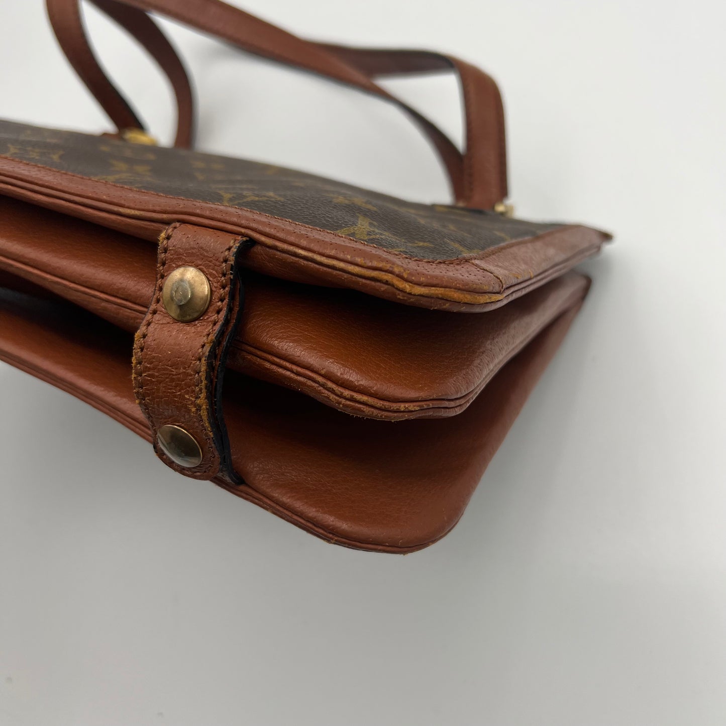 LV Vintage Monogram Sac Bavore 3 Poches Mini Tote Bavolet