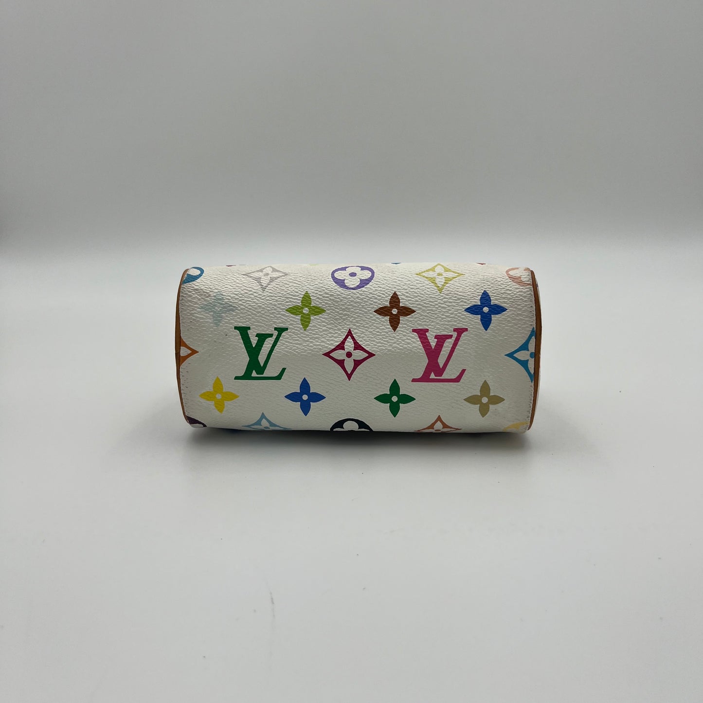 LV Takashi Murakami White Multicolor Mini Speedy